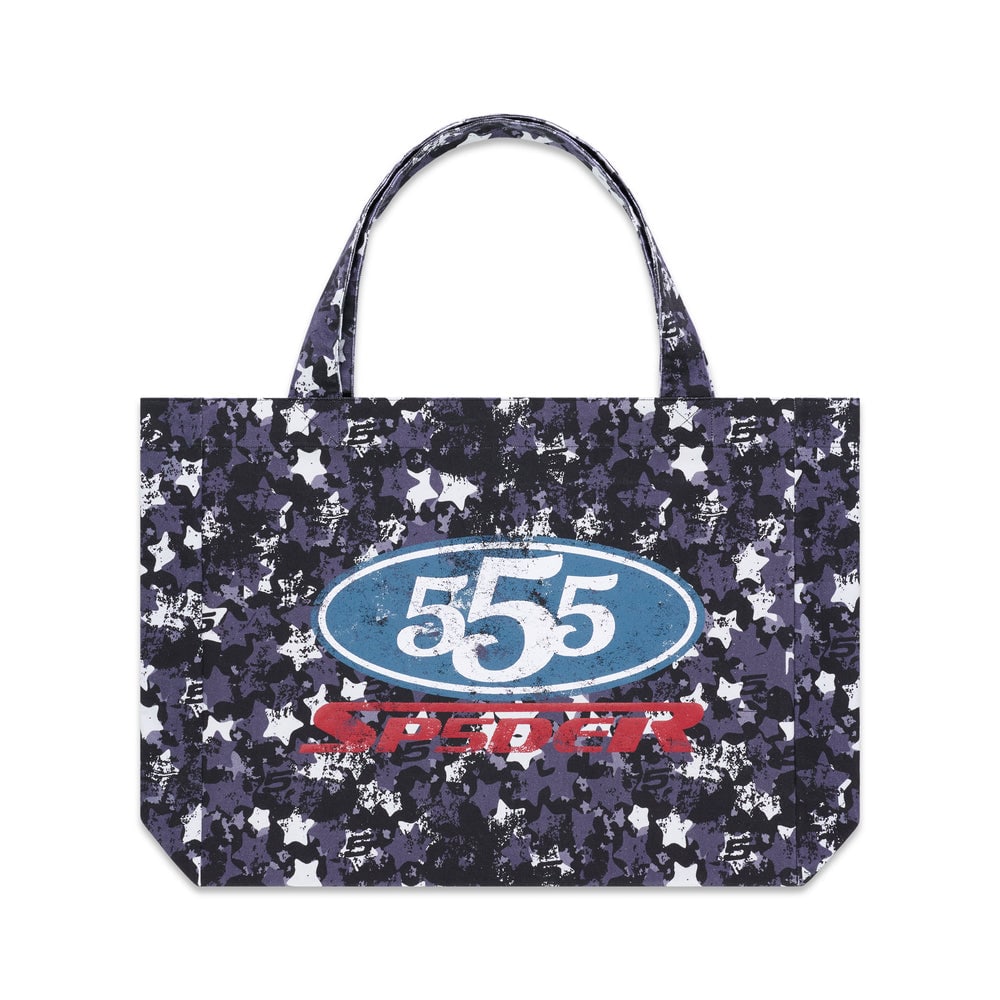 Sp5der R5cing Blue Camo Tote Bag: Sp5der R5cing Blue Camo Tote Bag Authentic SP5DER R5cing Tote Bag in the Blue Camo pattern. This tote bag is offered in one size. Specifications Brand: SP5DER Item Type: Tote Bag Pattern: Blue Camo Si
