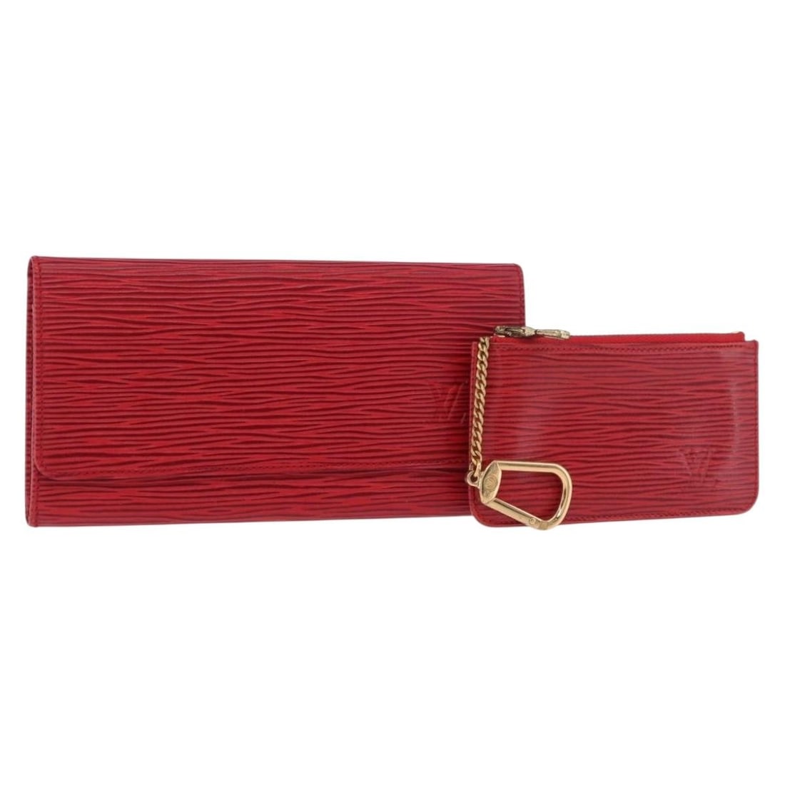 Set of 2 Louis Vuitton Epi Leather Wallets Red (1 of 18)