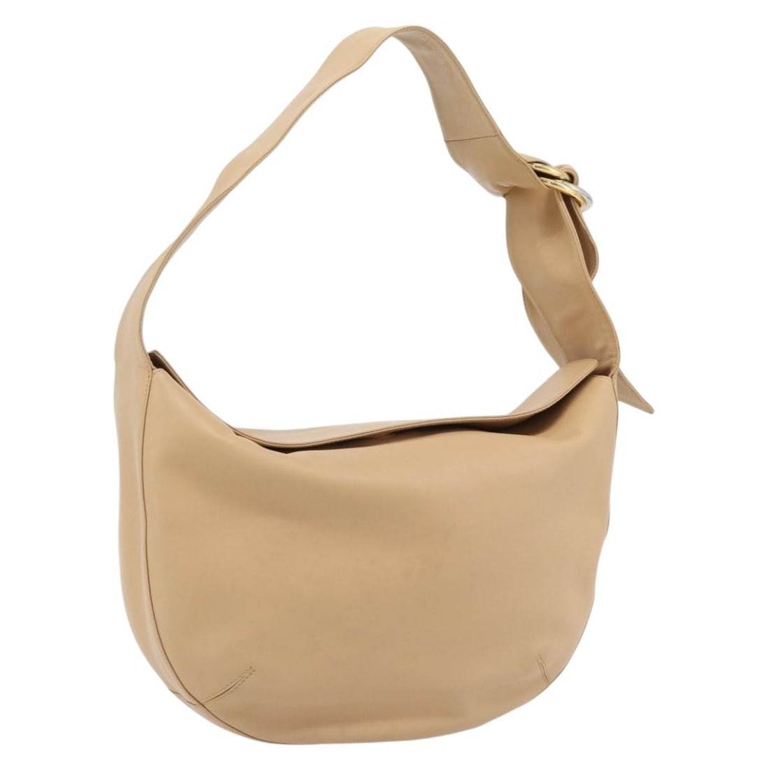 Cartier Trinity Beige Leather Shoulder Bag with Box Card: Cartier Trinity Beige Leather Shoulder Bag with Box Card Cartier Trinity shoulder bag in beige leather with a compact structured silhouette. Made in Italy, this women's shoulder bag includes the origi