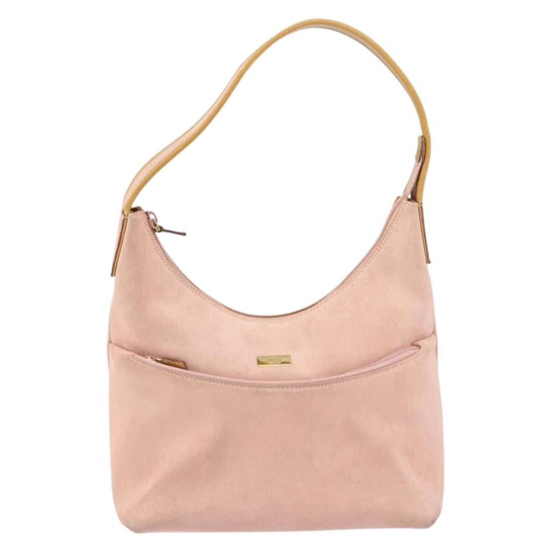 Gucci Vintage Pink Suede Handbag Made in Italy: Gucci Vintage Pink Suede Handbag Made in Italy This Gucci vintage handbag is crafted from pink suede and designed for women. Made in Italy, it features a compact silhouette and is pre-owned, displayin