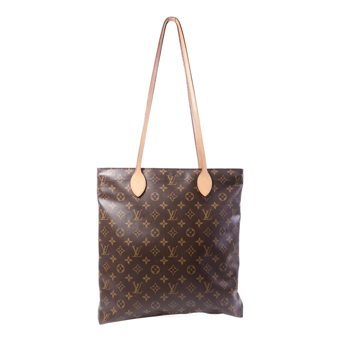Louis Vuitton M45199 Carry It Monogram Tote Bag Brown: Louis Vuitton M45199 Carry It Monogram Tote Bag Brown Louis Vuitton Carry It shoulder tote bag in brown Monogram PVC coated canvas. This women's bag features an open interior with two open pockets and