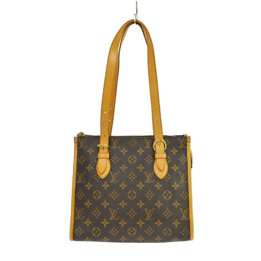 Louis Vuitton Popincourt Haut Monogram Canvas Tote Bag M40007: Louis Vuitton Popincourt Haut Monogram Canvas Tote Bag M40007 Vintage Louis Vuitton Popincourt Haut handbag in the Monogram line with double handles, zip closure, and two interior pockets. The bag sho