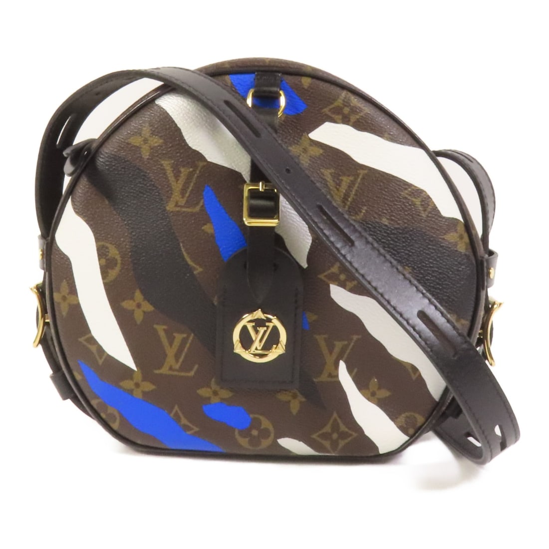Louis Vuitton Boite Chapeau Souple Monogram Shoulder Bag M45095: Louis Vuitton Boite Chapeau Souple Monogram Shoulder Bag M45095 Louis Vuitton Boite Chapeau Souple shoulder bag in brown Monogram PVC coated canvas. This women's bag features an adjustable shoulder st