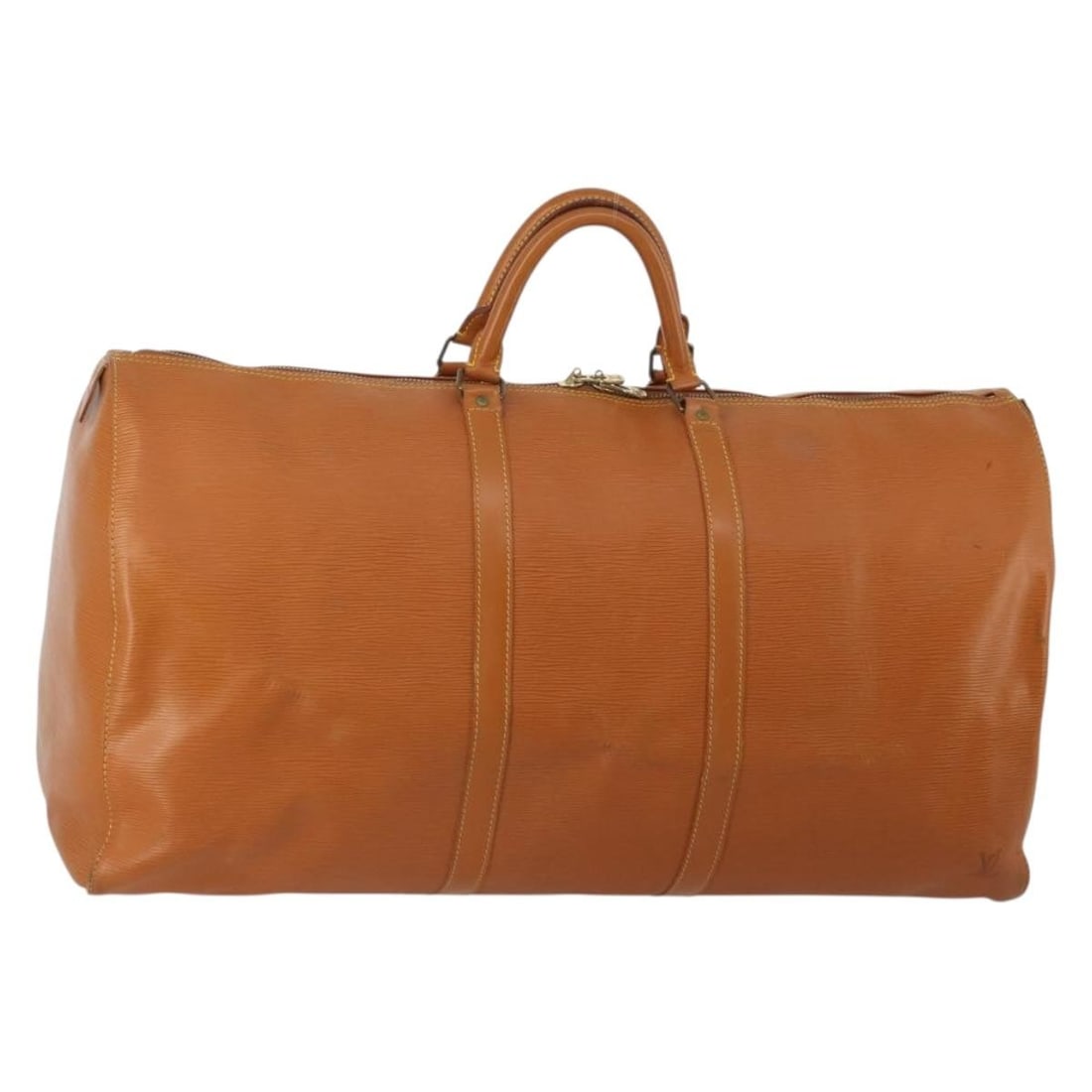 Louis Vuitton M42968 Keepall 50 Epi Leather Brown Boston Bag: Louis Vuitton M42968 Keepall 50 Epi Leather Brown Boston Bag Louis Vuitton Epi Keepall 50 Boston bag in brown Epi leather, made in France. This women's bag is offered without the original box or dust 