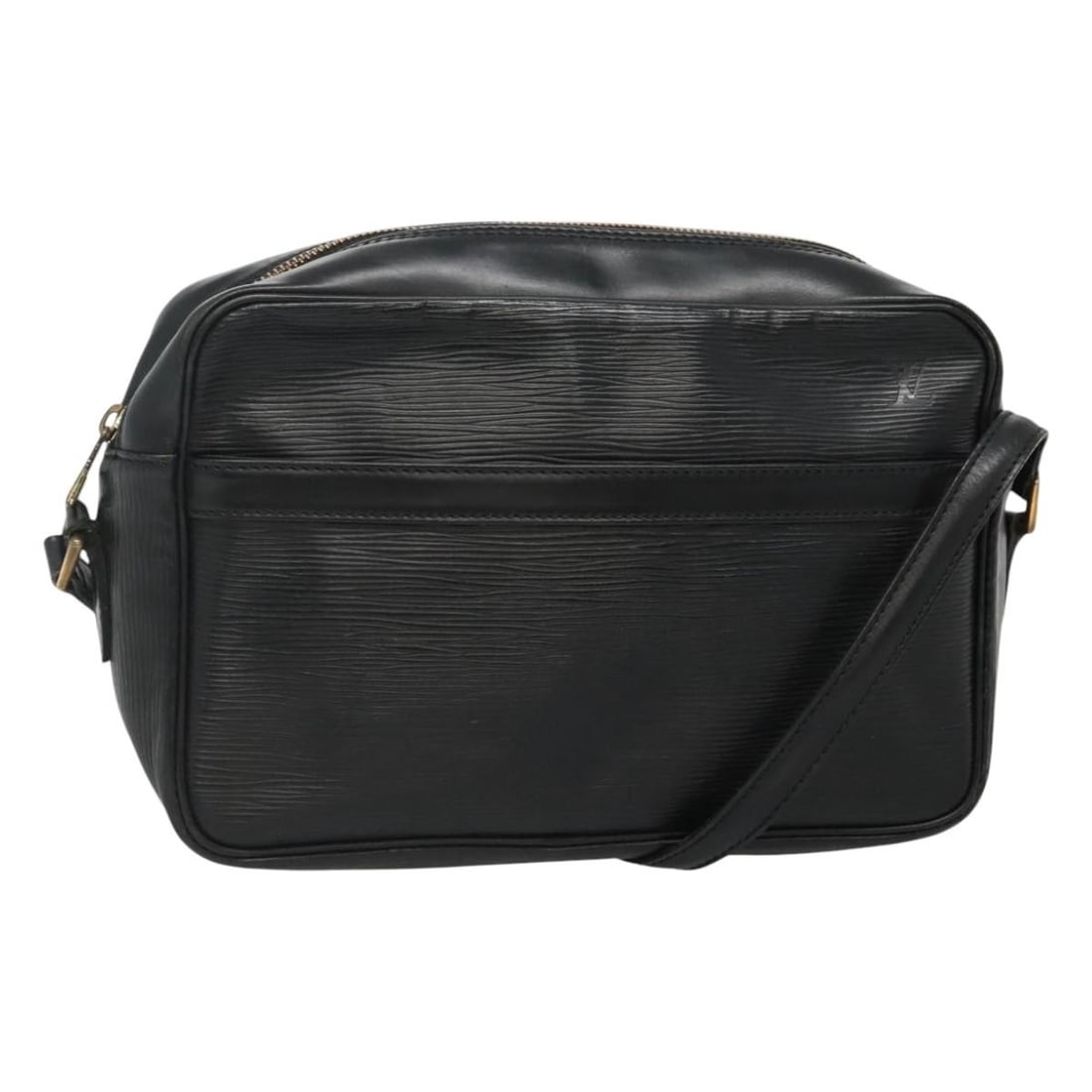 Louis Vuitton Epi Leather Trocadero 27 Black Shoulder Bag M52312 France: Louis Vuitton Epi Leather Trocadero 27 Black Shoulder Bag M52312 France This Louis Vuitton Epi Trocadero 27 Shoulder Bag features black Epi leather with a classic and structured silhouette. Designed f