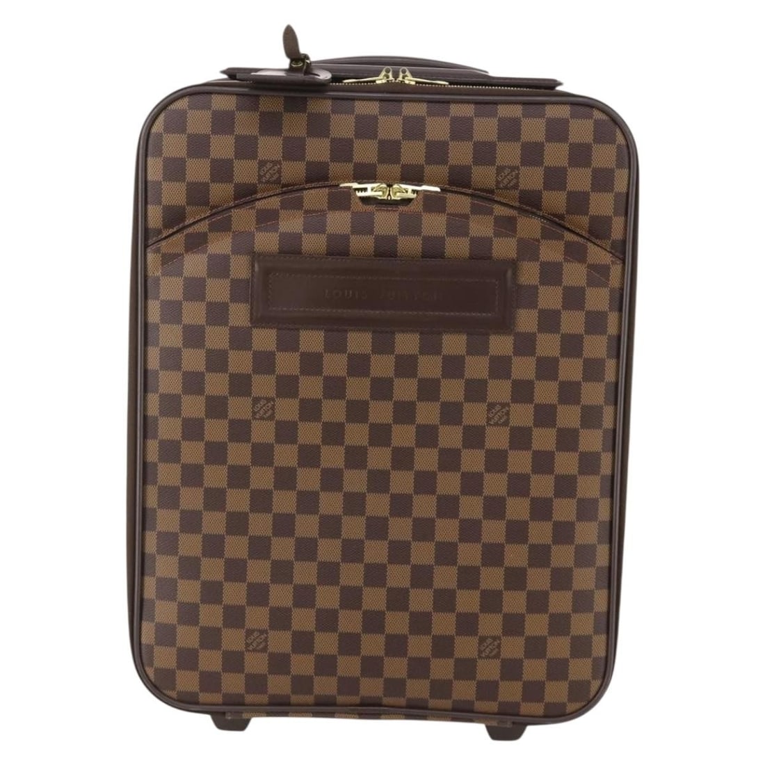 Louis Vuitton Pegase Business canvas luggage in black: Louis Vuitton Pegase Business canvas luggage in black Louis Vuitton Pegase Business Luggage in black canvas with a unisex design. This piece is in good overall condition with visible signs of use, inc