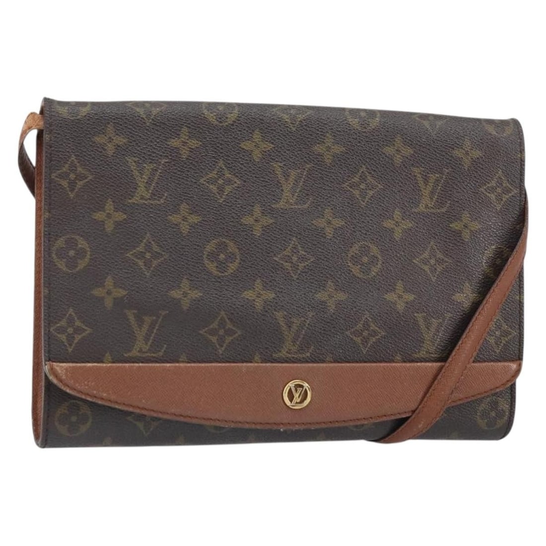 Louis Vuitton M51797 Monogram Canvas Bordeaux Shoulder Bag France: Louis Vuitton M51797 Monogram Canvas Bordeaux Shoulder Bag France Louis Vuitton Monogram Bordeaux 27 shoulder bag in monogram canvas, made in France. This women's shoulder bag includes the shoulder st