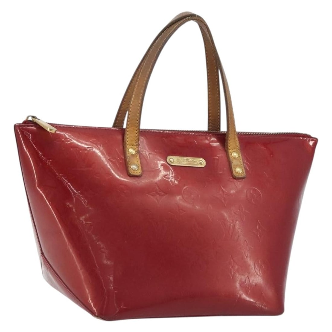 Louis Vuitton Bellevue PM Monogram Vernis patent leather handbag M93583: Louis Vuitton Bellevue PM Monogram Vernis patent leather handbag M93583 Louis Vuitton Monogram Vernis Bellevue PM handbag in Pomme D'amour patent leather. This women's handbag was made in France and i
