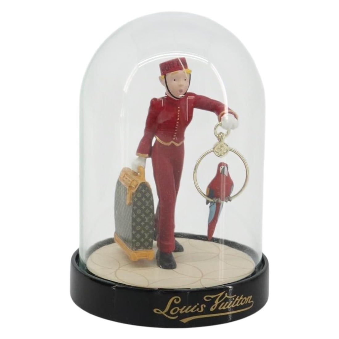 Louis Vuitton red glass snow globe with box (1 of 14)