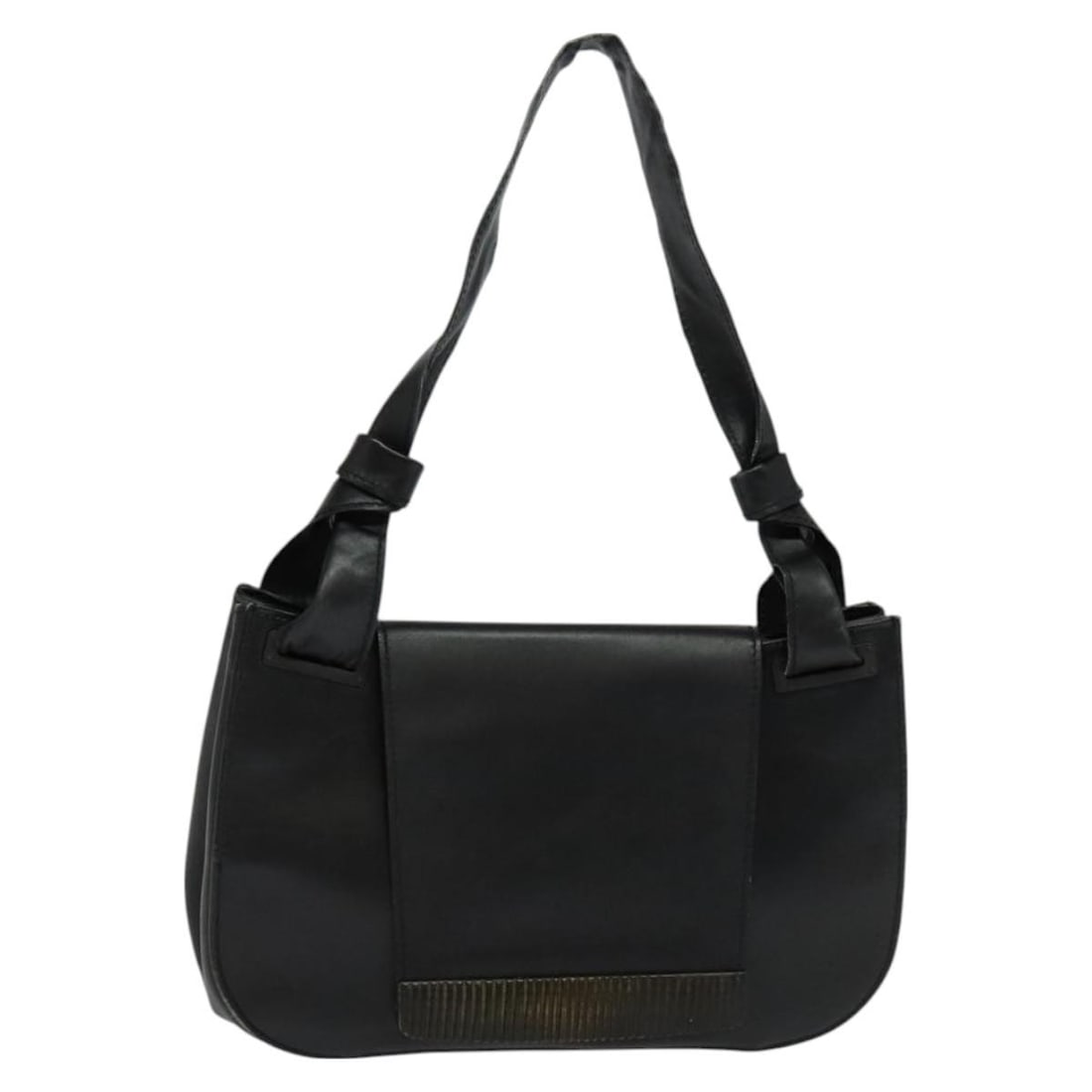 Gucci 105375 black silver leather shoulder bag Italy: Gucci 105375 black silver leather shoulder bag Italy This GUCCI shoulder bag features a black and silver leather exterior and is designed for women. The bag offers a spacious interior and a comfortabl
