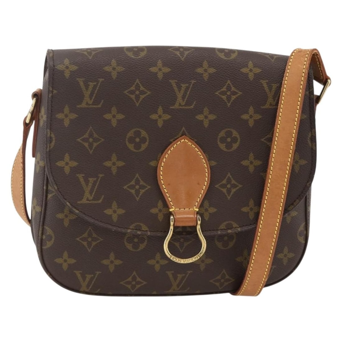 Monogram Canvas Saint Cloud GM Shoulder Bag by Louis Vuitton M51242: Monogram Canvas Saint Cloud GM Shoulder Bag by Louis Vuitton M51242 This Louis Vuitton Monogram Saint Cloud GM shoulder bag features the iconic Monogram canvas exterior and is designed for women. It i