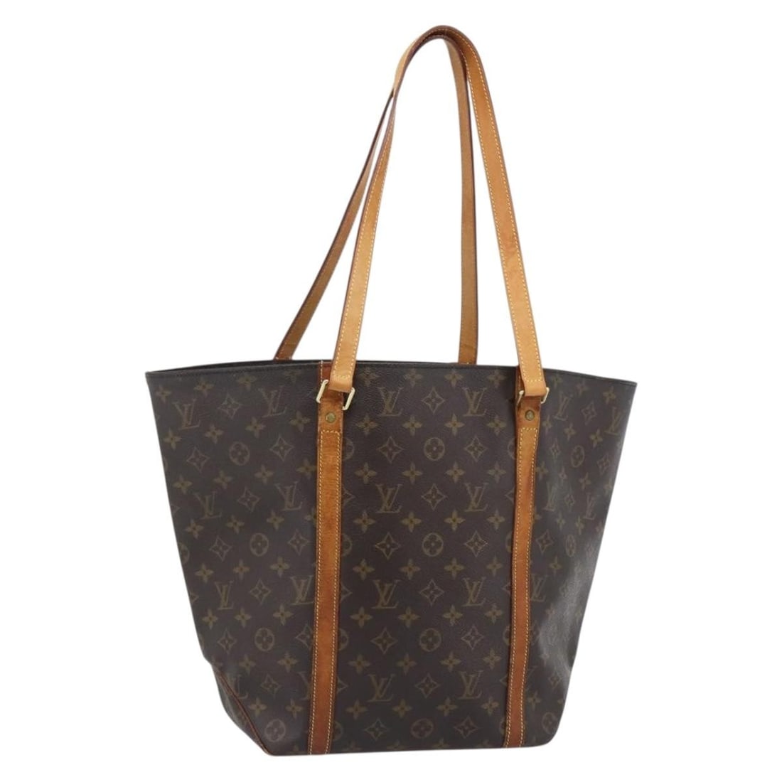Louis Vuitton M51108 Sac Shopping Monogram Canvas Tote: Louis Vuitton M51108 Sac Shopping Monogram Canvas Tote Louis Vuitton Monogram Sac Shopping Tote Bag, model M51108, made in France. It is crafted from Monogram Canvas and designed as a women's tote