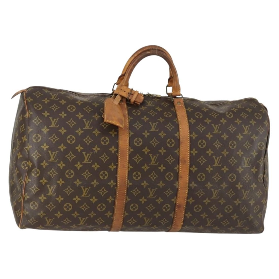 Louis Vuitton Keepall 60 Monogram Canvas Boston Bag M41422 France: Louis Vuitton Keepall 60 Monogram Canvas Boston Bag M41422 France This is a Louis Vuitton Monogram Keepall 60 Boston Bag, model M41422. Crafted from the brand's signature Monogram canvas, the bag feat