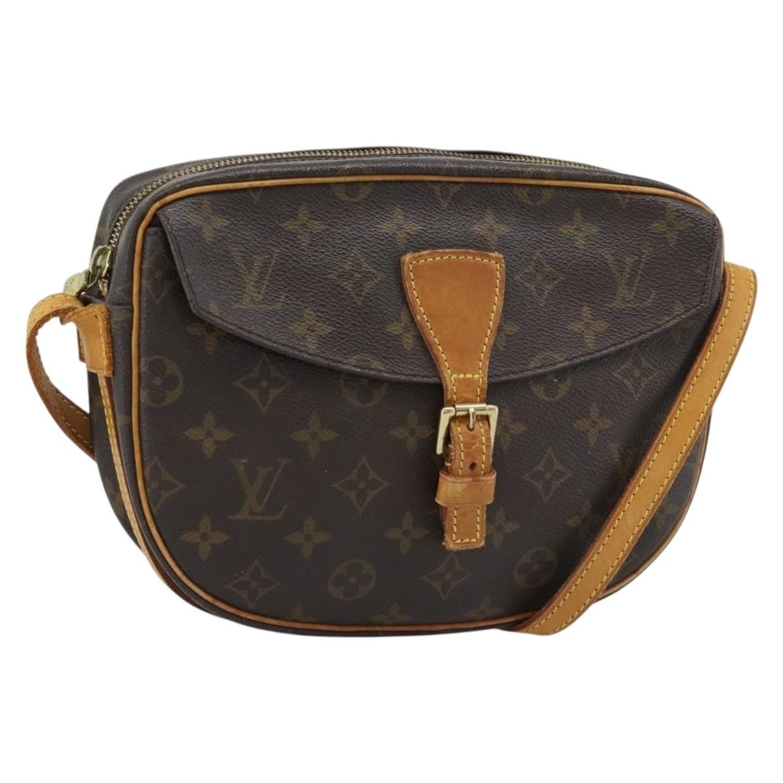 Louis Vuitton M51226 Jeune Fille MM Monogram Canvas Shoulder Bag: Louis Vuitton M51226 Jeune Fille MM Monogram Canvas Shoulder Bag Louis Vuitton Jeune Fille MM shoulder bag in Monogram canvas. This women's bag is made in France and includes only the item shown; box 
