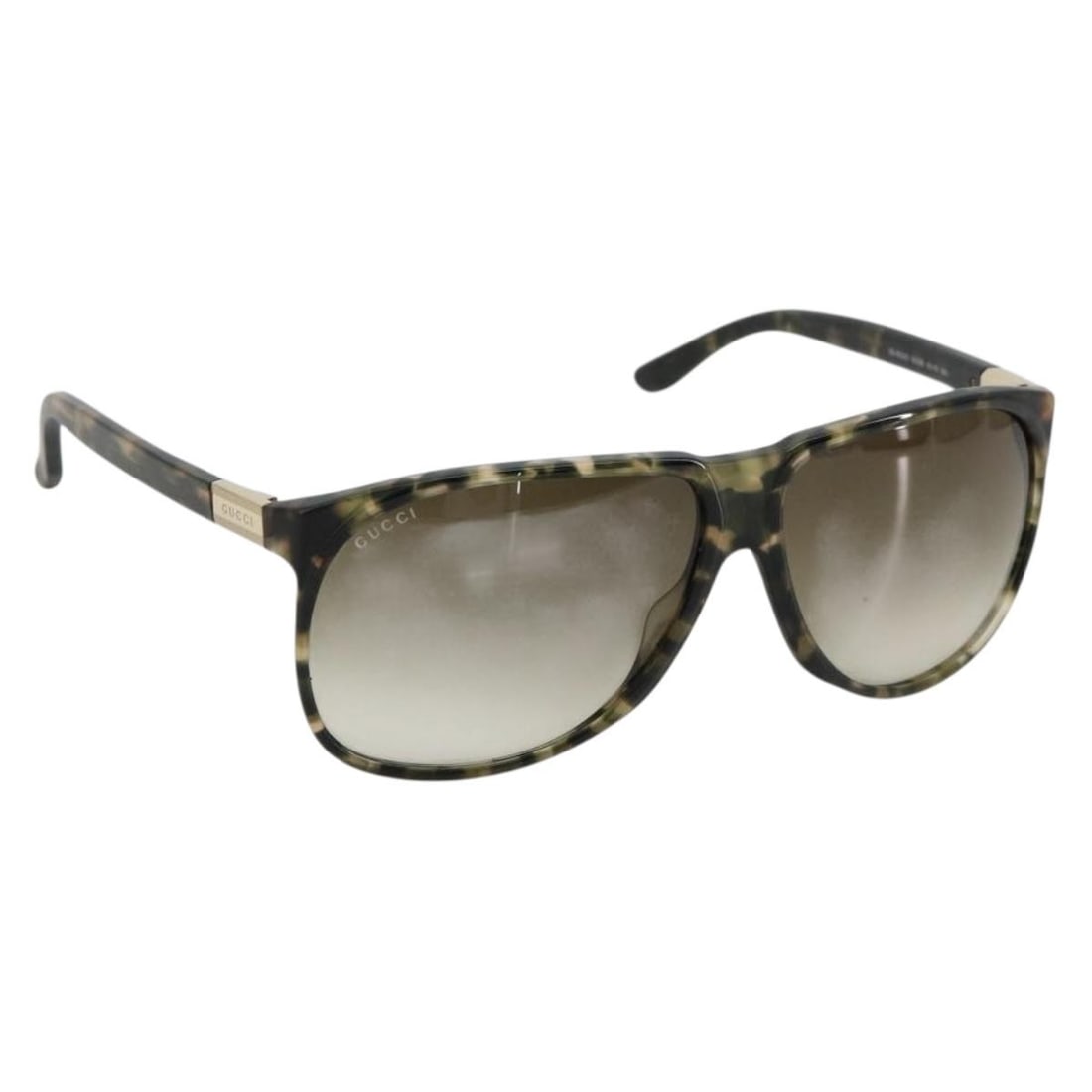 Gucci Brown Plastic Sunglasses with Case and Box (1 of 14)