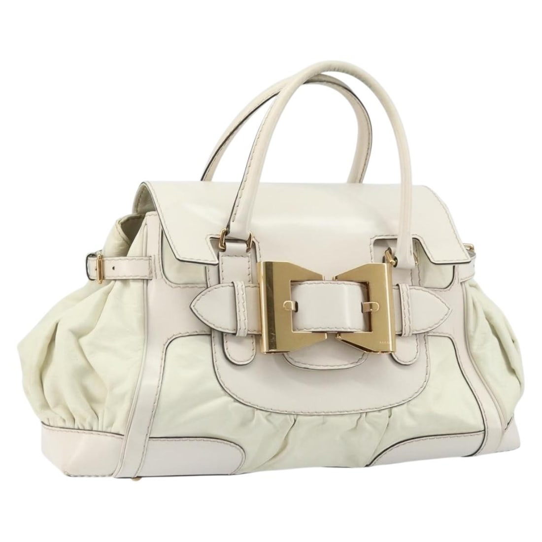 Gucci 189883 White Gold Leather Handbag Italy: Gucci 189883 White Gold Leather Handbag Italy This Gucci handbag features a stylish combination of white and gold leather, offering a sophisticated look. Designed for women, it is crafted in Italy and