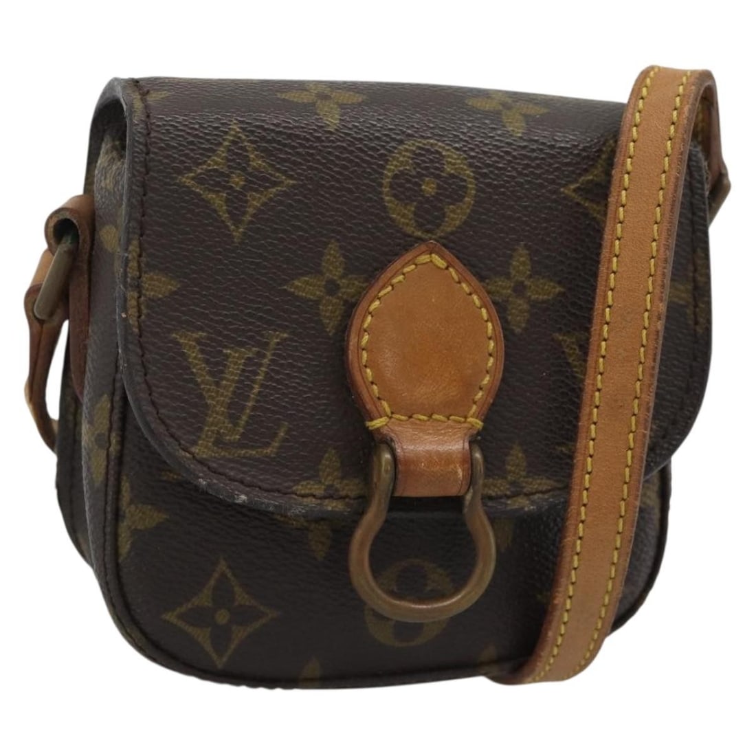 Louis Vuitton M51245 Saint Cloud Bebe Monogram Shoulder Bag: Louis Vuitton M51245 Saint Cloud Bebe Monogram Shoulder Bag Louis Vuitton Saint Cloud shoulder bag in Monogram canvas from the Bebe Monogram line. This women's bag is made in France and includes only 