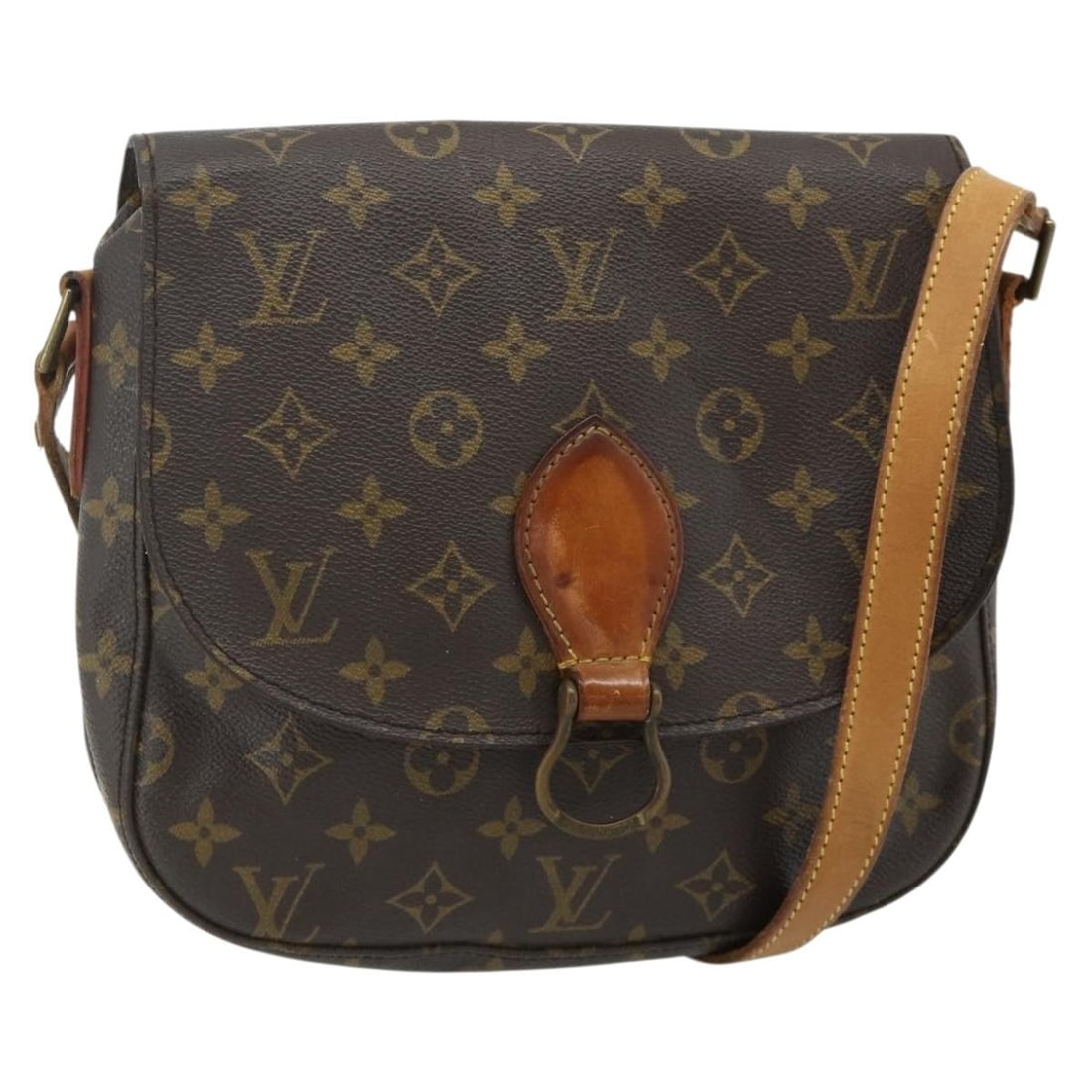 Louis Vuitton M51242 Saint Cloud GM Monogram Canvas Shoulder Bag: Louis Vuitton M51242 Saint Cloud GM Monogram Canvas Shoulder Bag Louis Vuitton Saint Cloud GM shoulder bag in Monogram canvas. This women's bag was made in France and features an adjustable shoulder s