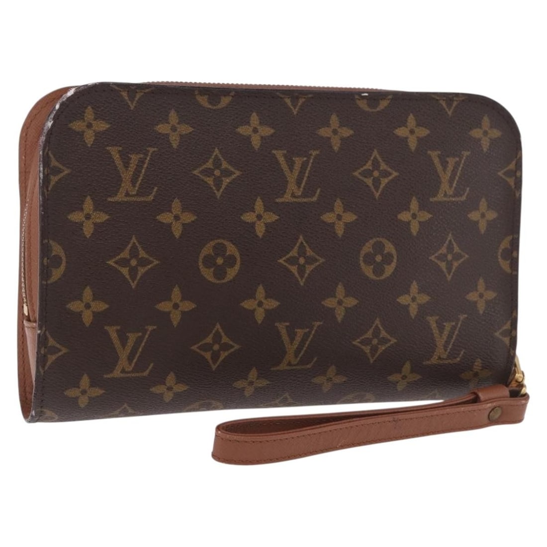 Louis Vuitton Orsay Monogram Canvas Clutch Bag M51790: Louis Vuitton Orsay Monogram Canvas Clutch Bag M51790 Louis Vuitton Monogram Orsay Clutch Bag in Monogram Canvas, made in France. This women's clutch measures approximately 24 x 16 x 5 cm (9.4 x 6.3 x