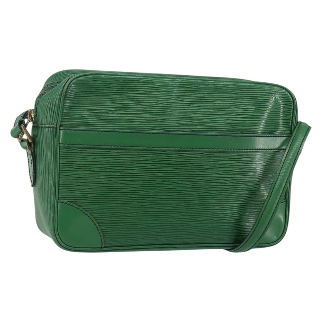 Louis Vuitton M52314 Trocadero 27 Epi Leather Green Shoulder Bag: Louis Vuitton M52314 Trocadero 27 Epi Leather Green Shoulder Bag Louis Vuitton Epi Trocadero 27 shoulder bag in green Epi leather, made in France. Designed for women, this shoulder bag features a stra
