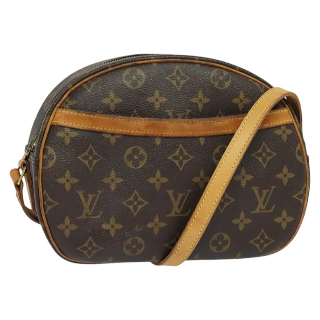 Louis Vuitton Blois Monogram Canvas Shoulder Bag M51221: Louis Vuitton Blois Monogram Canvas Shoulder Bag M51221 Louis Vuitton Monogram Blois shoulder bag in Monogram Canvas, made in France. The bag features a shoulder strap with an approximate drop of 42 t