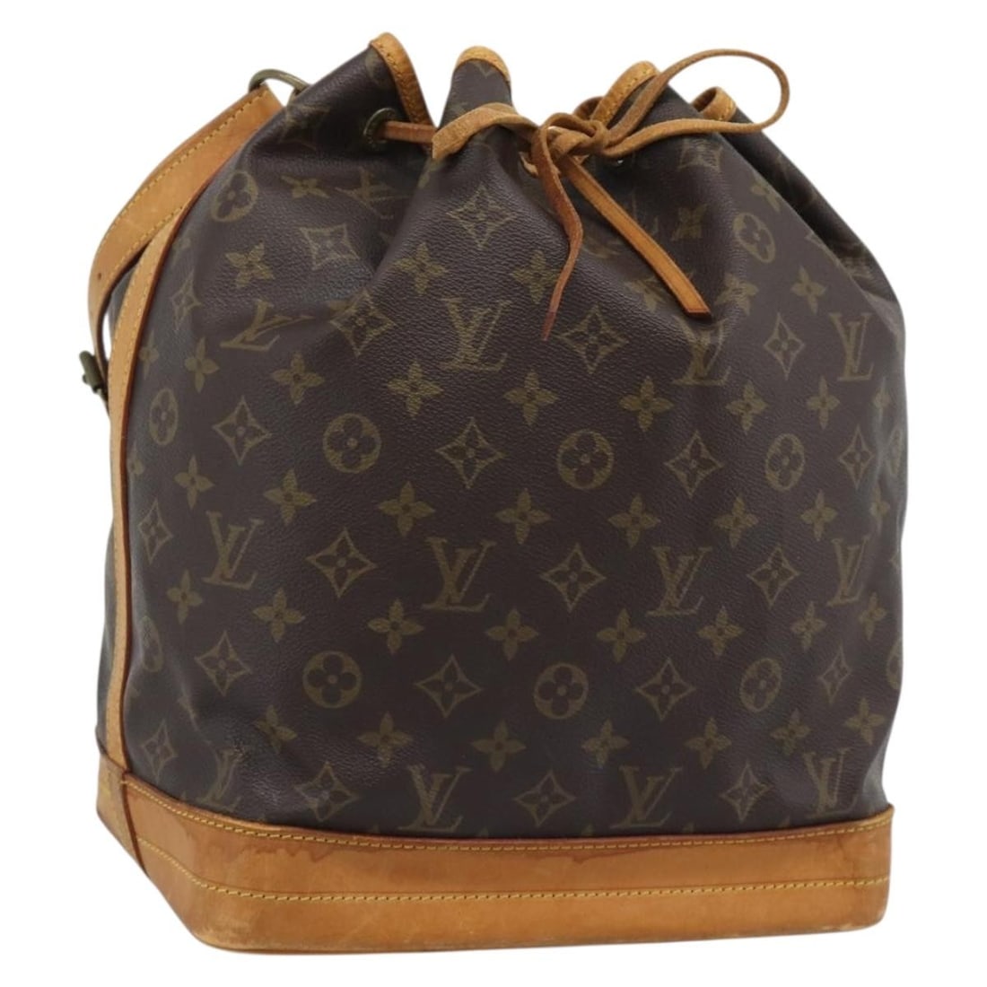 Louis Vuitton M42226 Petit Noe Monogram Canvas Shoulder Bag: Louis Vuitton M42226 Petit Noe Monogram Canvas Shoulder Bag Authentic Louis Vuitton Petit Noe shoulder bag in Monogram canvas. This women's shoulder bag is made in France and features the M42226 produ