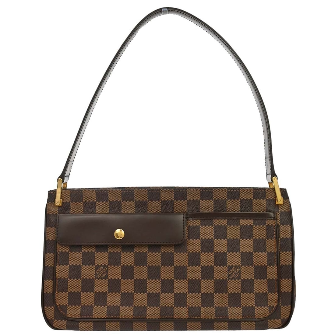 Louis Vuitton Aubagne Shoulder Bag Damier Ebene Brown N51129: Louis Vuitton Aubagne Shoulder Bag Damier Ebene Brown N51129 Louis Vuitton Aubagne shoulder bag in Damier canvas and leather with a brown check pattern. Designed with a shoulder strap, logo accents, i