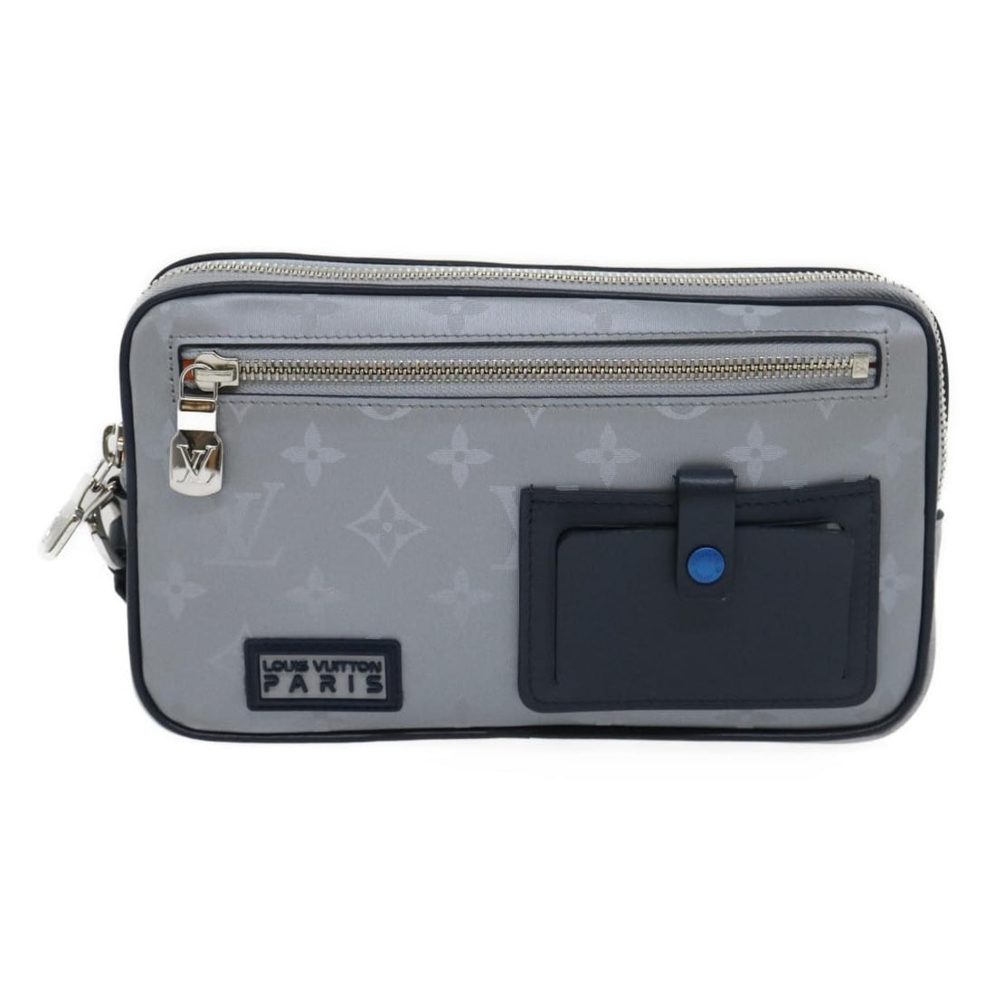 Alpha Clutch Silver Nylon Limited Release by Louis Vuitton (1 of 18)