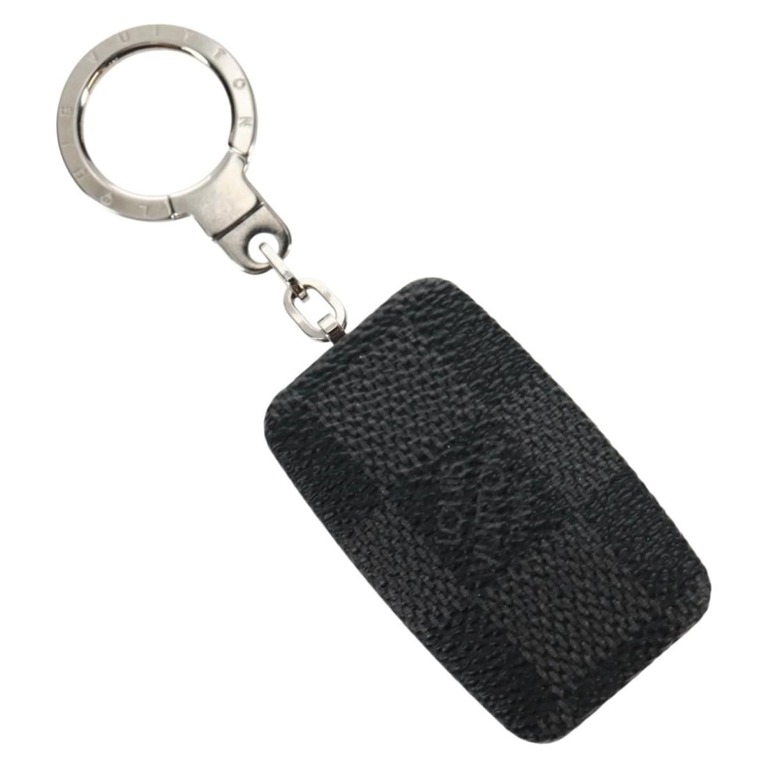 Louis Vuitton M66123 Astropill Damier Graphite Canvas Key Holder: Louis Vuitton M66123 Astropill Damier Graphite Canvas Key Holder Louis Vuitton Astropill key holder in Damier Graphite canvas. Made in France, this compact accessory includes the dust bag and item box