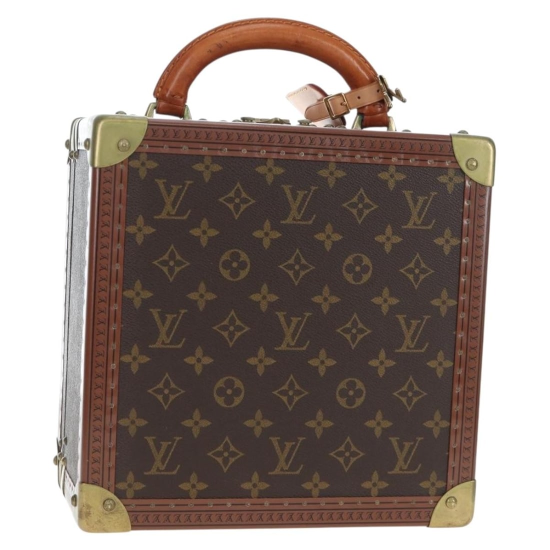 Louis Vuitton M47114 Tabor 26 Monogram Canvas Trunk with Keys (1 of 18)