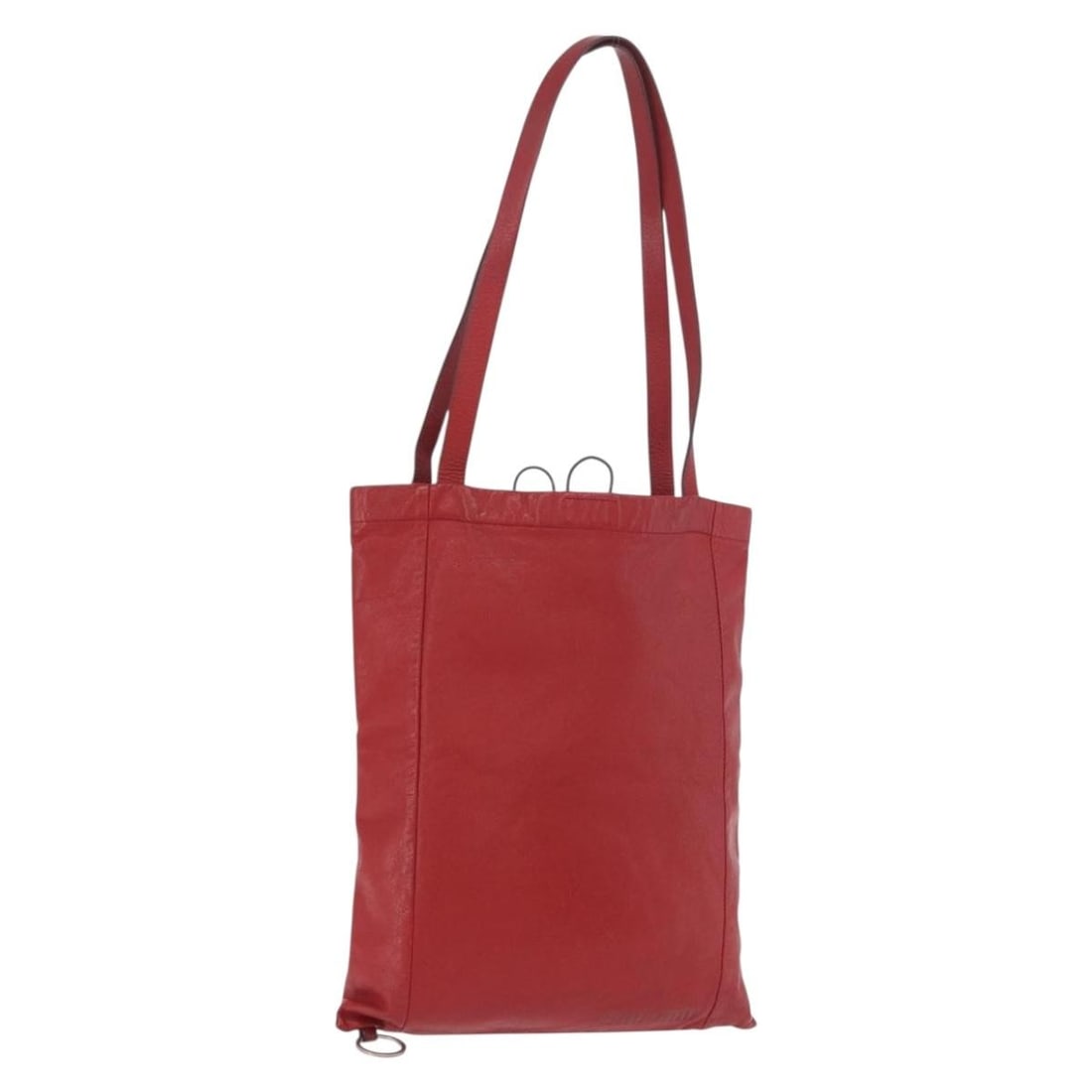 Miu Miu Red Leather Women's Tote Handbag Made in Italy: Miu Miu Red Leather Women's Tote Handbag Made in Italy This is a Miu Miu leather tote bag in red, made in Italy. It features a women's tote bag style with a handle drop of approximately 11.8 inches (3