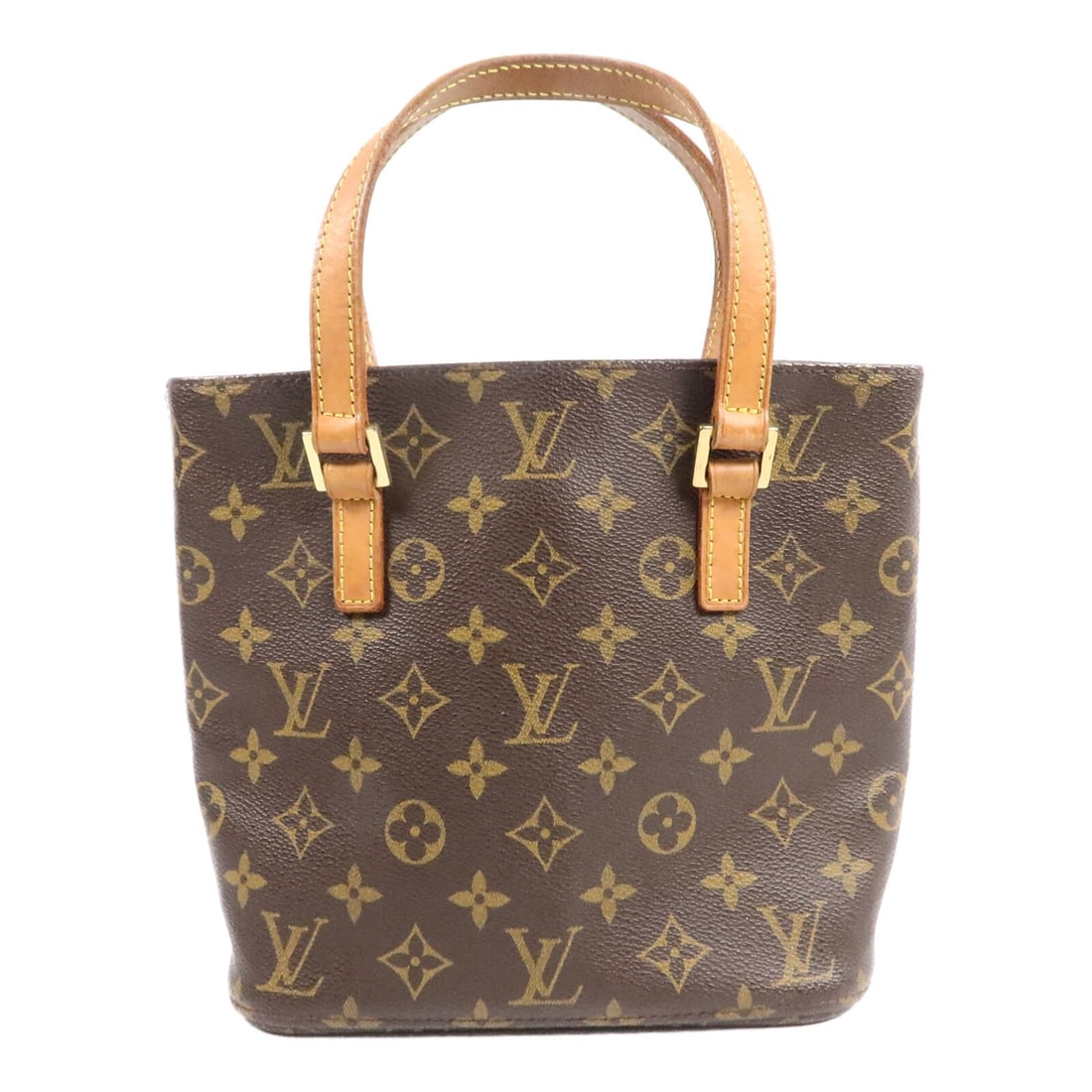 Louis Vuitton Vavin PM M51172 Monogram Brown Handbag: Louis Vuitton Vavin PM M51172 Monogram Brown Handbag Louis Vuitton Vavin PM handbag in brown Monogram PVC coated canvas. This women's handbag features a structured silhouette with interior storage tha