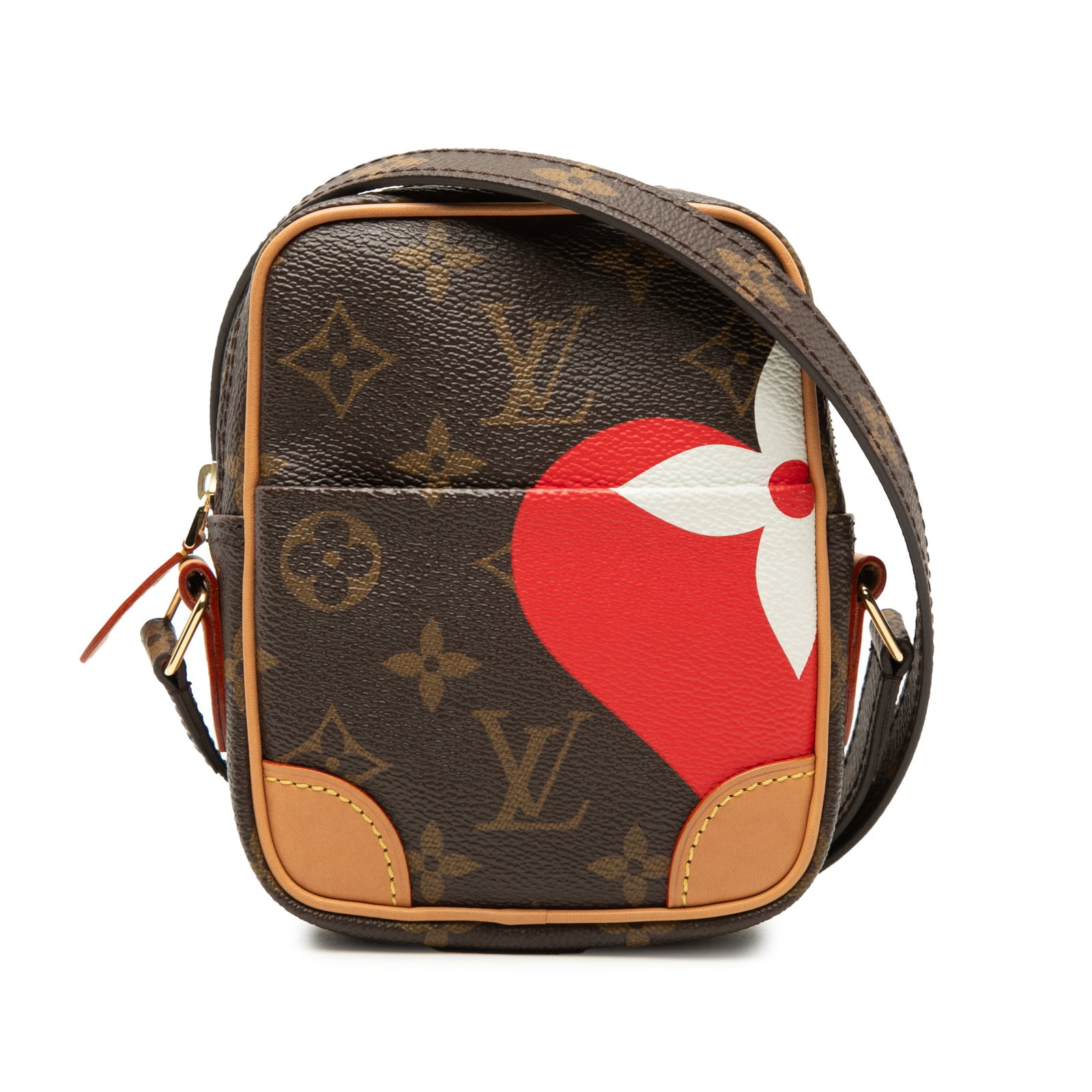 Louis Vuitton Paname PM shoulder bag in Game On monogram canvas: Louis Vuitton Paname PM shoulder bag in Game On monogram canvas Louis Vuitton Monogram Game On Paname PM shoulder bag featuring a printed monogram canvas body with vachetta leather trim, an adjustable