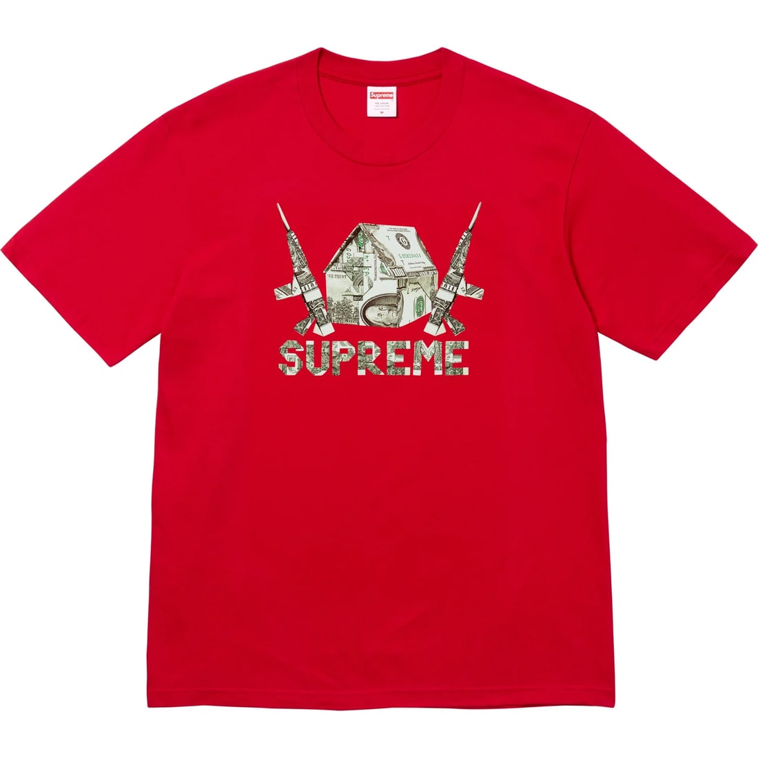 Supreme Origami T Shirt Red Small (1 of 1)