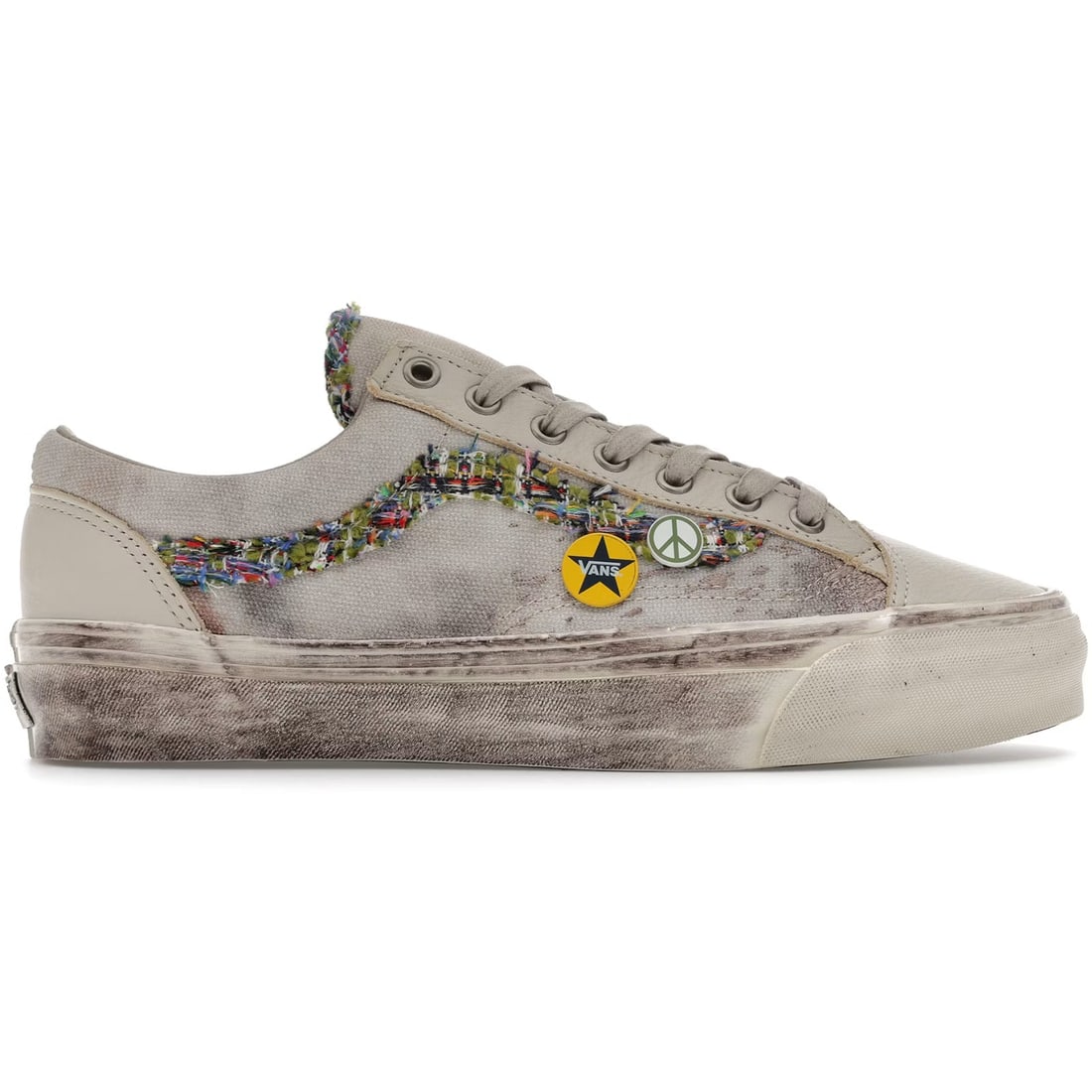 Vans Souvenir Sneakers Oatmeal Beige Size 12 M 13.5 W (1 of 1)
