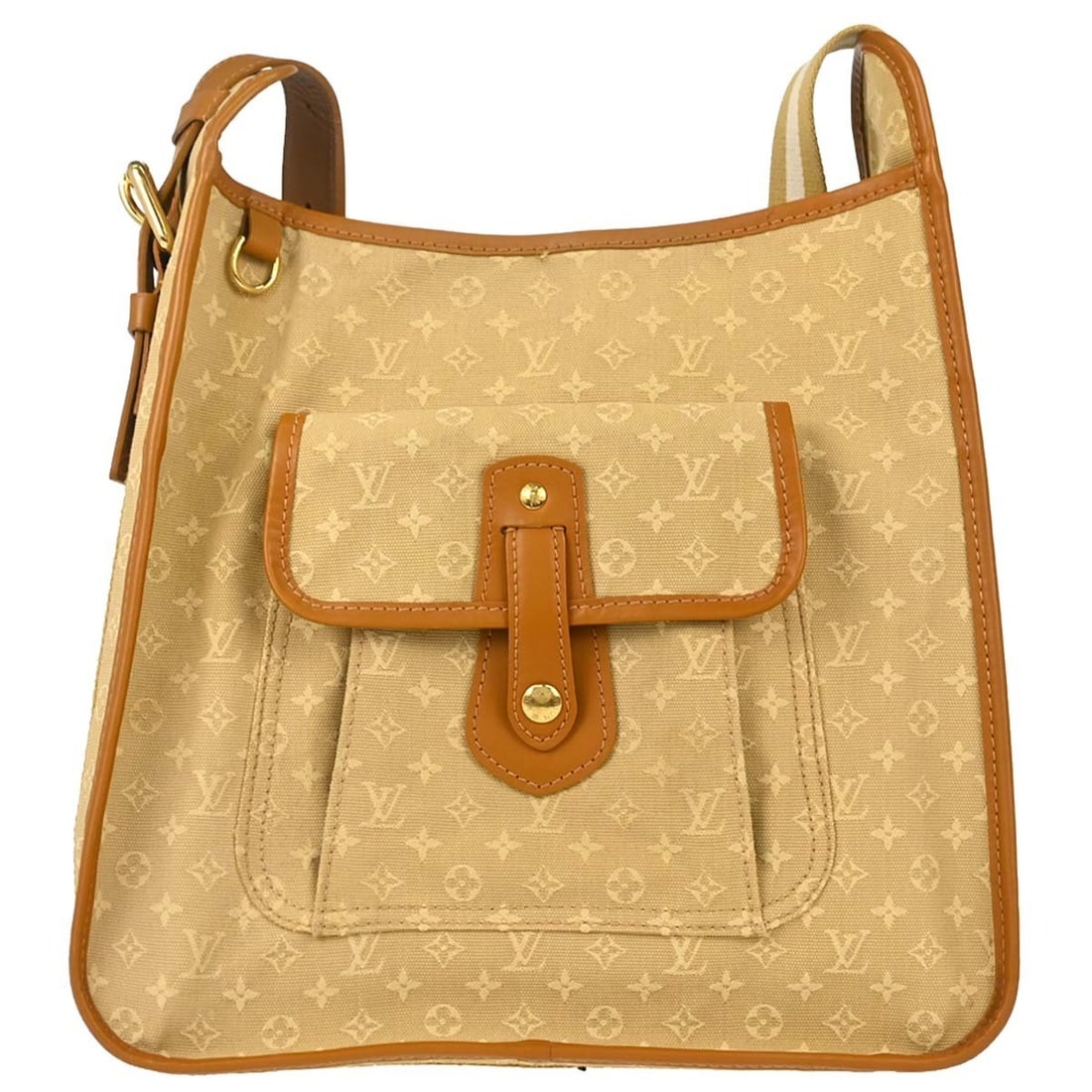 Louis Vuitton Besace Mary Kate Monogram Mini Canvas Shoulder Bag M92323: Louis Vuitton Besace Mary Kate Monogram Mini Canvas Shoulder Bag M92323 Louis Vuitton Monogram Mini Besace Mary Kate shoulder bag in beige, brown, and white with Monogram Mini canvas and leather const