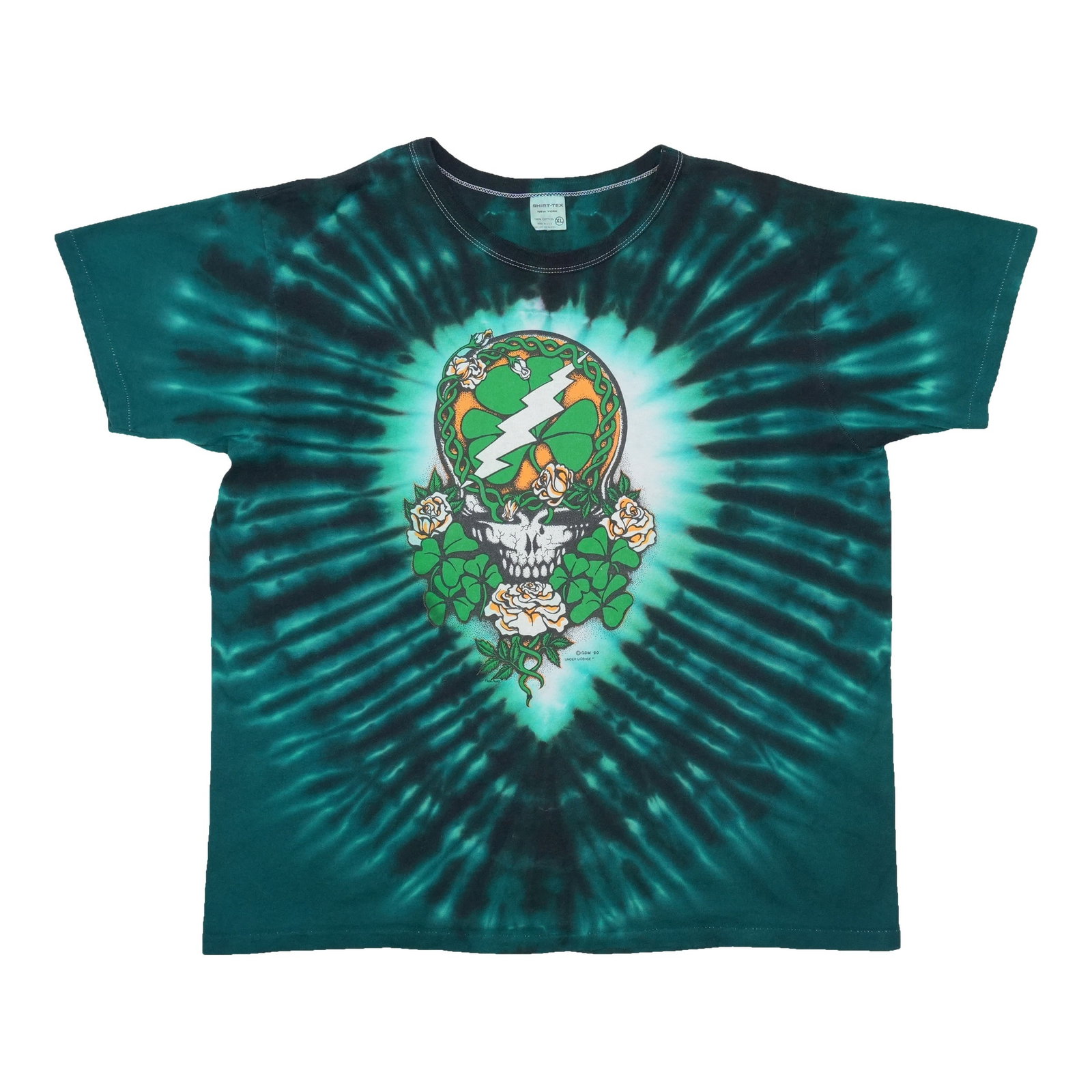 Vintage 1991 Grateful Dead Tour Tie Dye Cotton T Shirt (1 of 5)