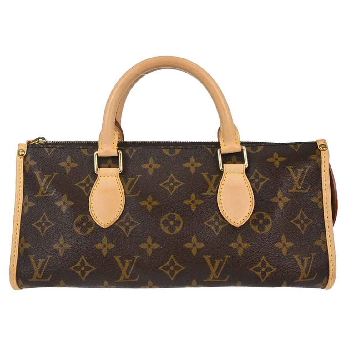 Louis Vuitton Popincourt Monogram Canvas Top Handle Bag M40009: Louis Vuitton Popincourt Monogram Canvas Top Handle Bag M40009 Louis Vuitton Monogram Popincourt handbag in medium size, featuring a monogram canvas and leather exterior with a canvas lining. It has a