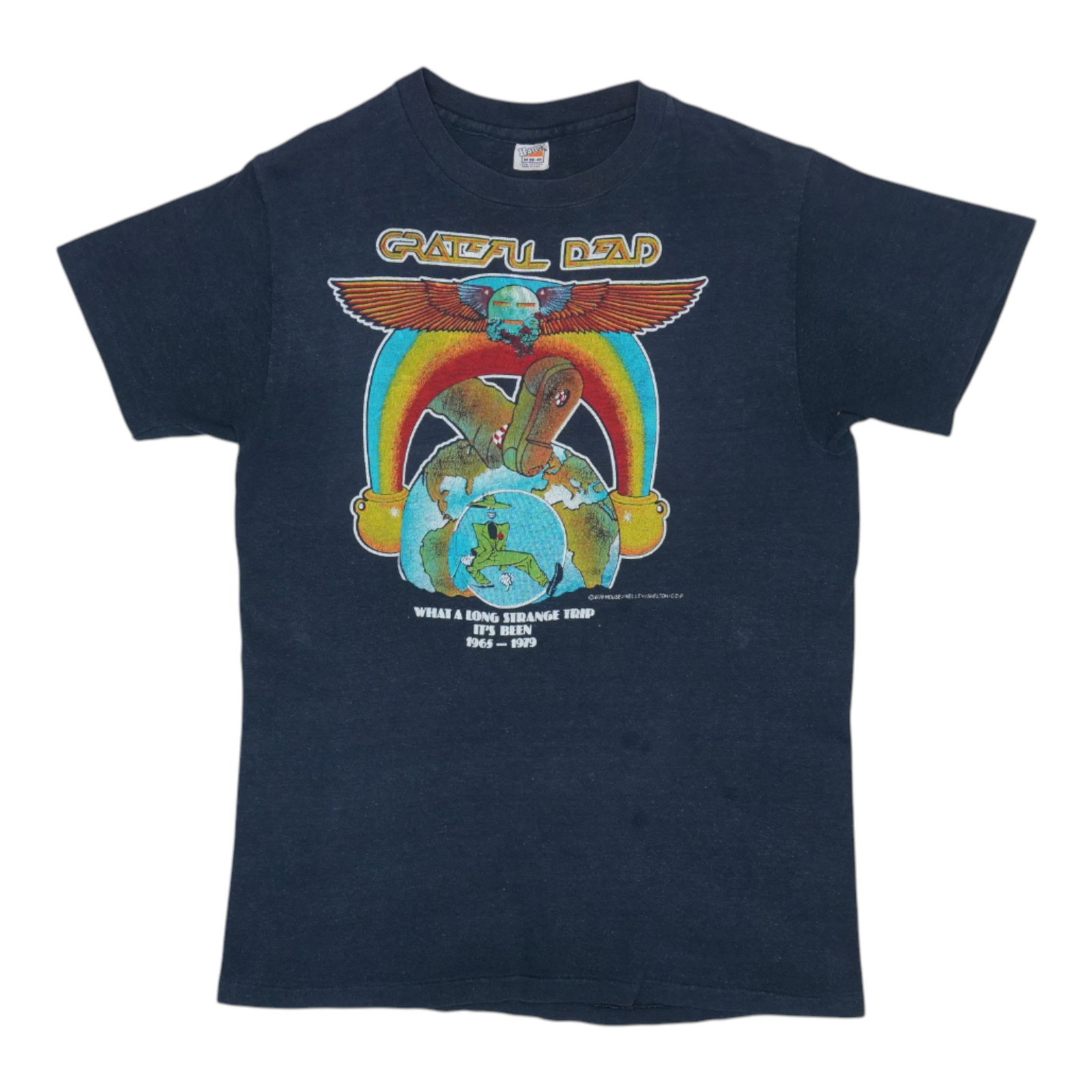 Grateful Dead Long Strange Trip Vintage T Shirt Black Medium (1 of 7)