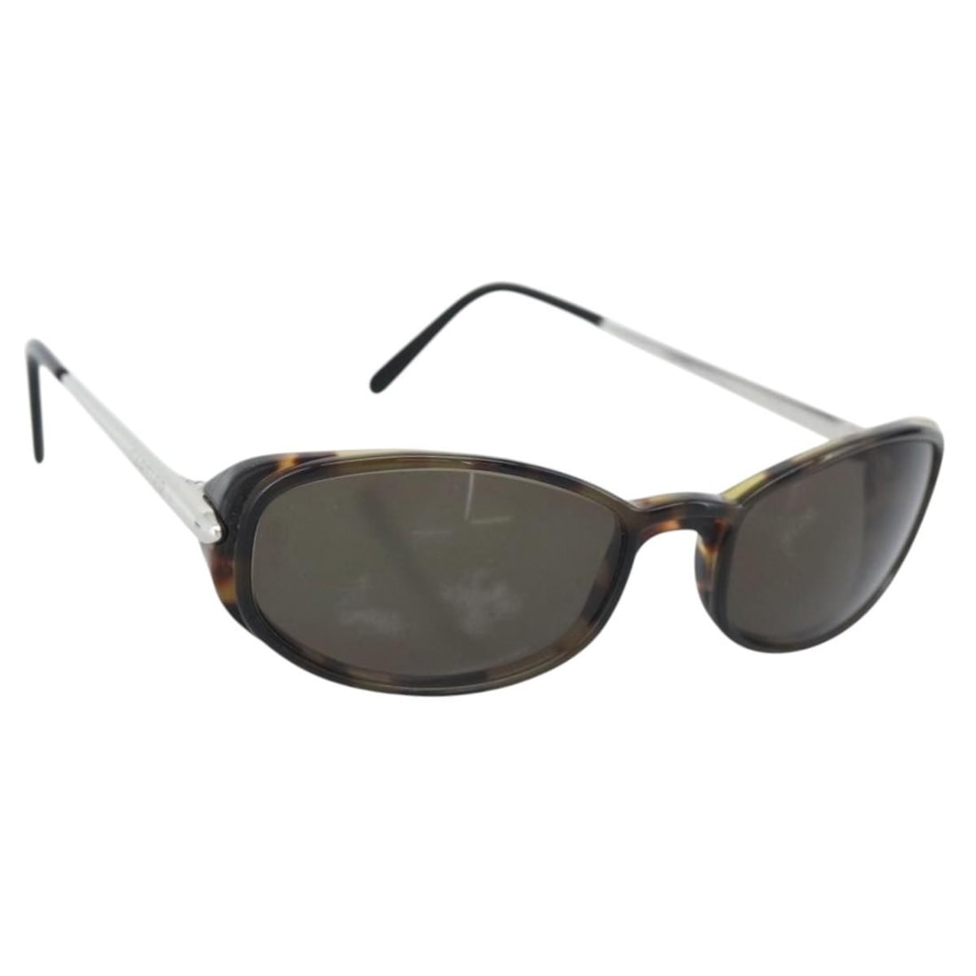 Cartier BA14032V Brown Silver Metal Tortoise Sunglasses (1 of 13)