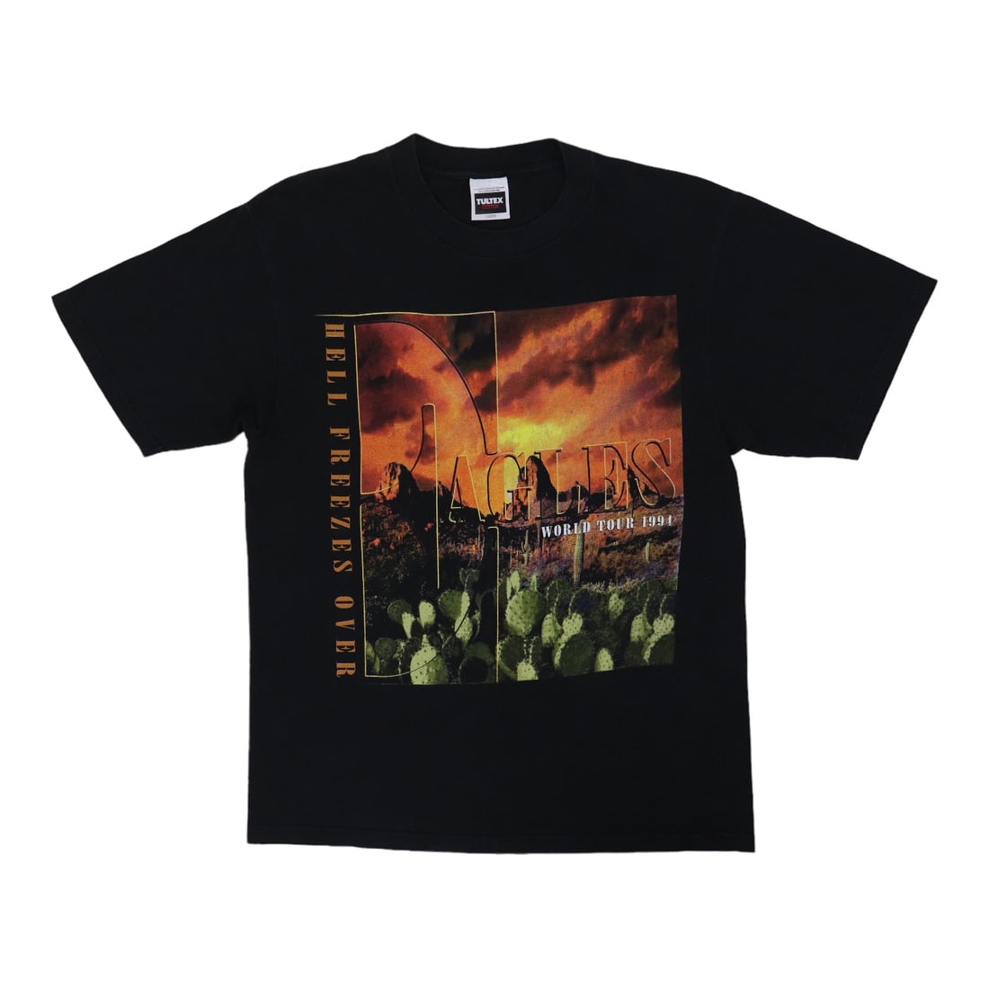 Black 1994 Eagles Hell Freezes Over vintage tour shirt Large (1 of 6)
