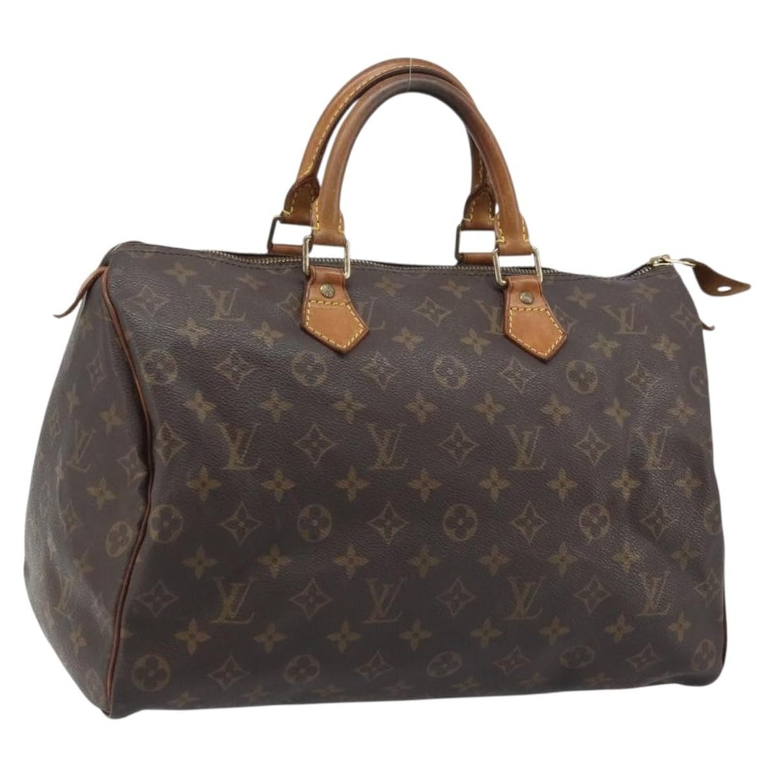 Louis Vuitton M41524 Speedy 35 Monogram Canvas Handbag (1 of 18)