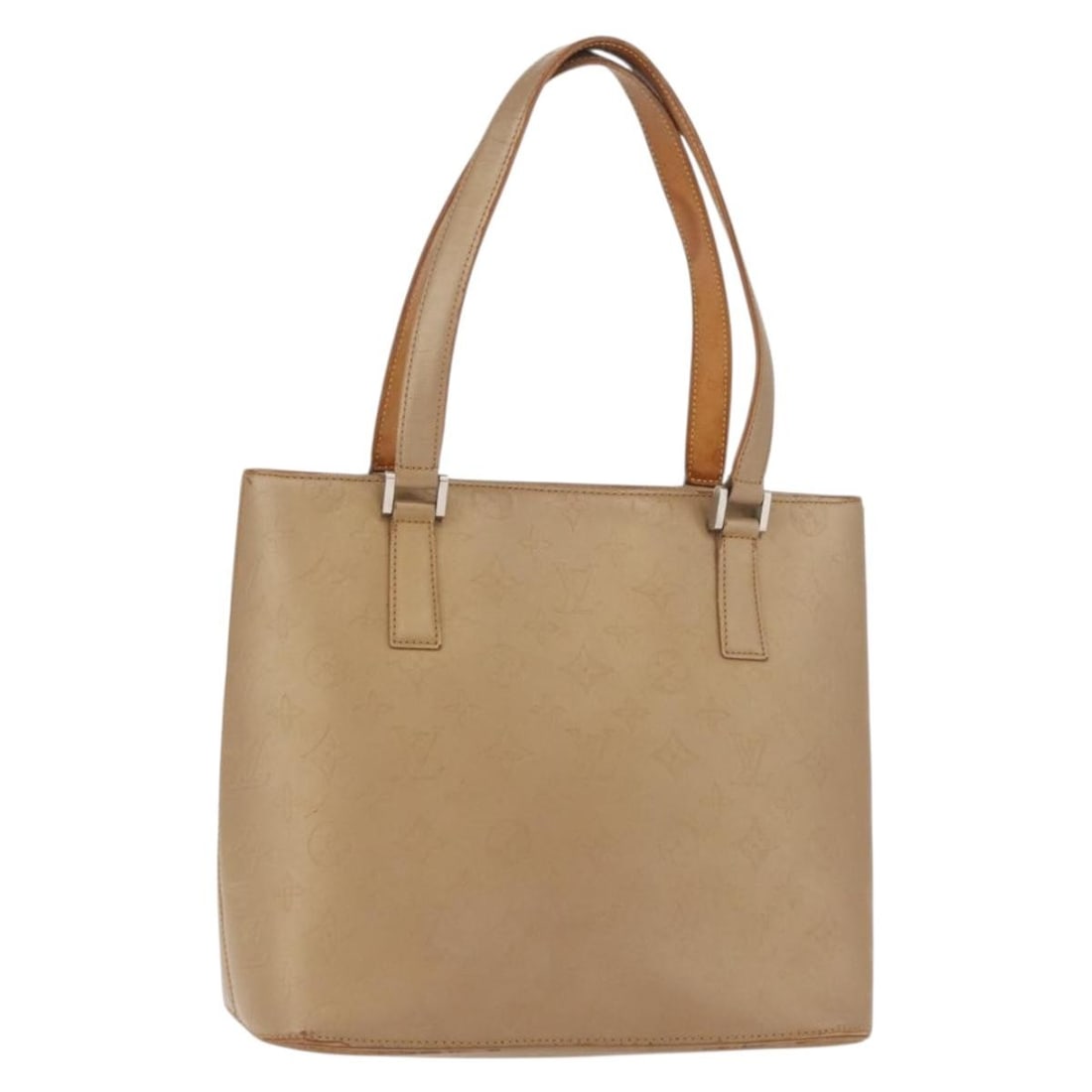 Louis Vuitton Stockton Tote in Amble Monogram Mat Canvas M55117 (1 of 18)