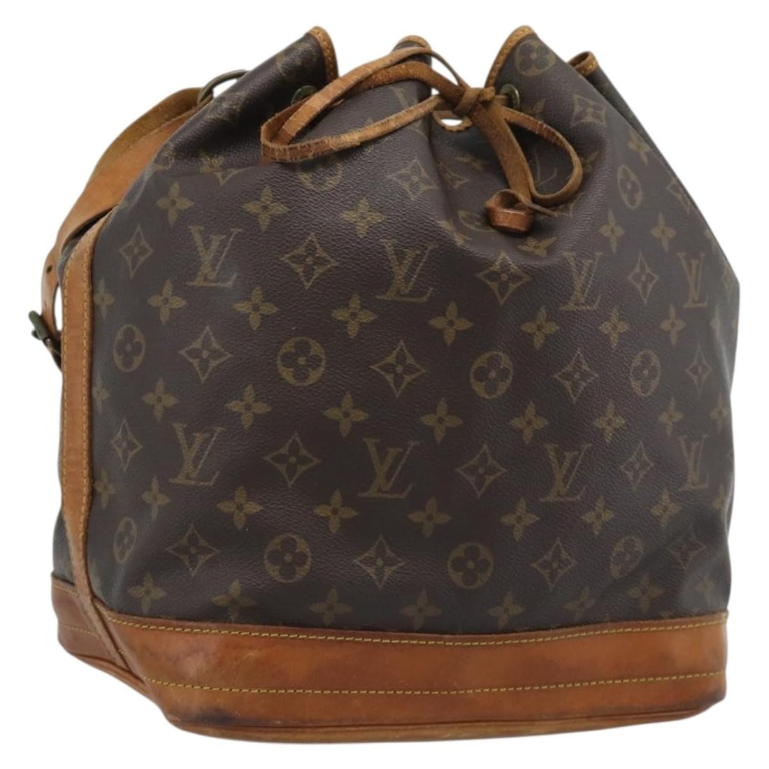 Louis Vuitton M42224 Noe Monogram Canvas Shoulder Bag: Louis Vuitton M42224 Noe Monogram Canvas Shoulder Bag Authentic Louis Vuitton Noe shoulder bag in Monogram canvas, made in France. This women's bag includes the item only; box and dust bag are not inc