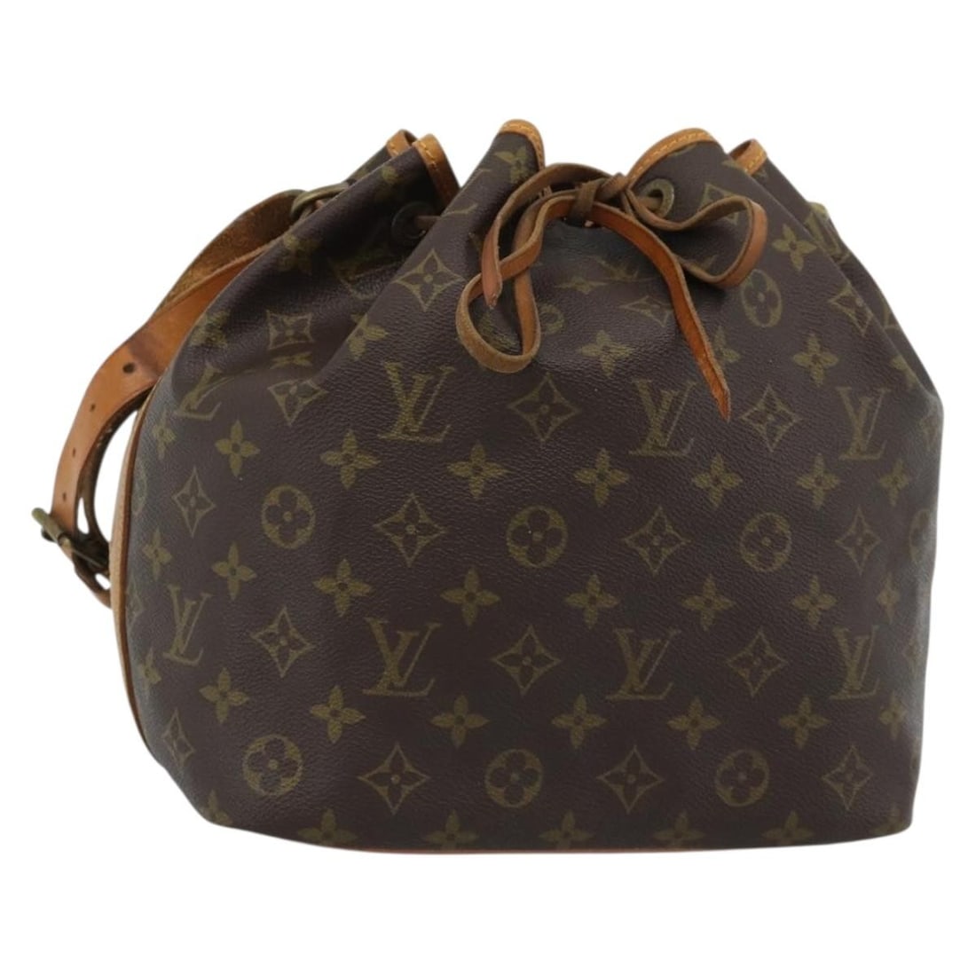 Louis Vuitton M42226 Petit Noe Monogram Canvas Shoulder Bag: Louis Vuitton M42226 Petit Noe Monogram Canvas Shoulder Bag Louis Vuitton Petit Noe shoulder bag in Monogram Canvas, made in France. This women's bag features the classic Monogram color and comes with