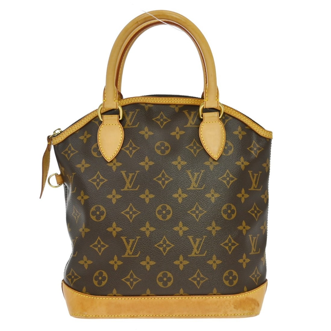 Louis Vuitton Lockit Monogram Canvas Tote Bag M40102 FL0056: Louis Vuitton Lockit Monogram Canvas Tote Bag M40102 FL0056 Louis Vuitton Lockit tote handbag in brown Monogram canvas and leather with a zip-top closure. This women's medium handbag is made in France