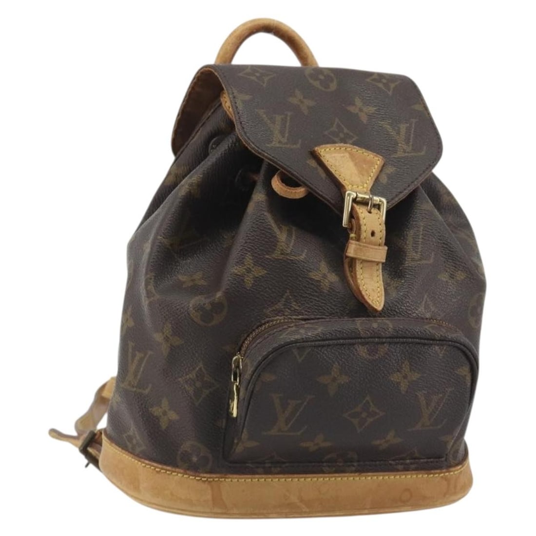 Louis Vuitton M51137 Montsouris PM Monogram Canvas Womens Backpack: Louis Vuitton M51137 Montsouris PM Monogram Canvas Womens Backpack Louis Vuitton Monogram Montsouris PM backpack crafted in Monogram Canvas and made in France. This women's backpack is a heavily used 