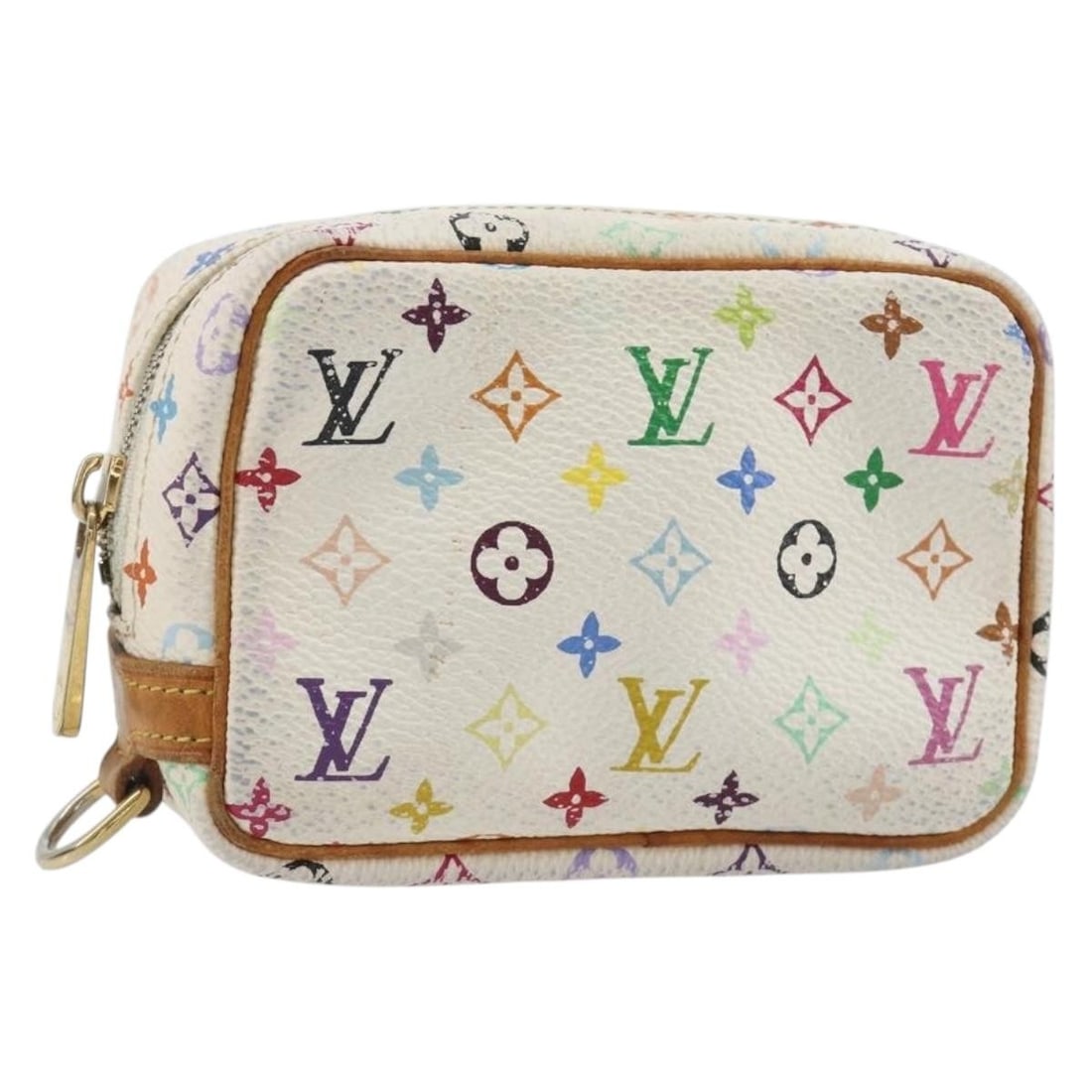 Louis Vuitton M58033 Trousse Wapity White Monogram Multicolor Canvas Pouch (1 of 18)