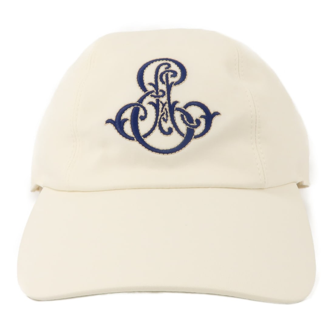 Hermes Davis Emile White Cotton Silk Women's Cap Hat 58 (1 of 10)