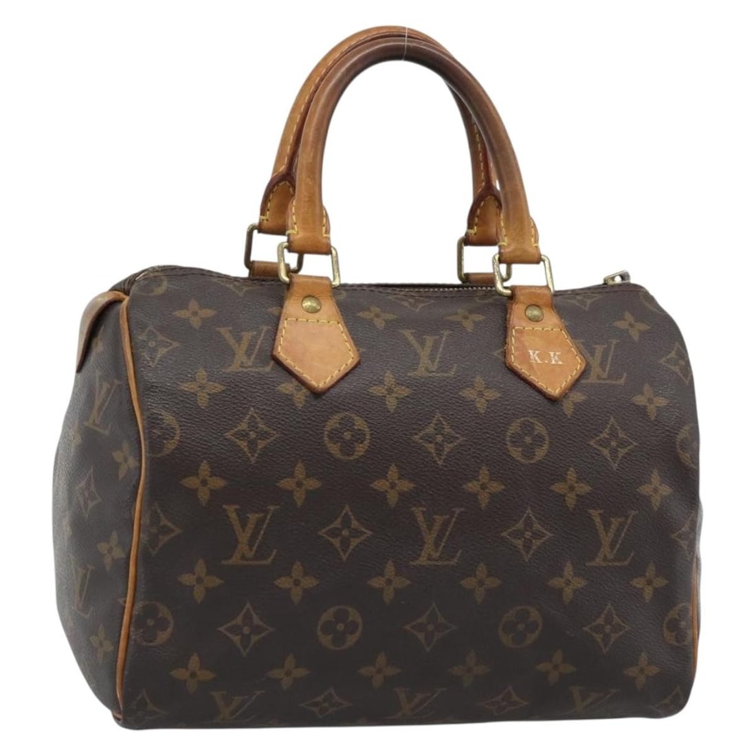 Louis Vuitton M41528 Speedy 25 Monogram Canvas Handbag France: Louis Vuitton M41528 Speedy 25 Monogram Canvas Handbag France Louis Vuitton Speedy 25 handbag in Monogram canvas, made in France. This women's handbag is offered without the original box or dust bag a